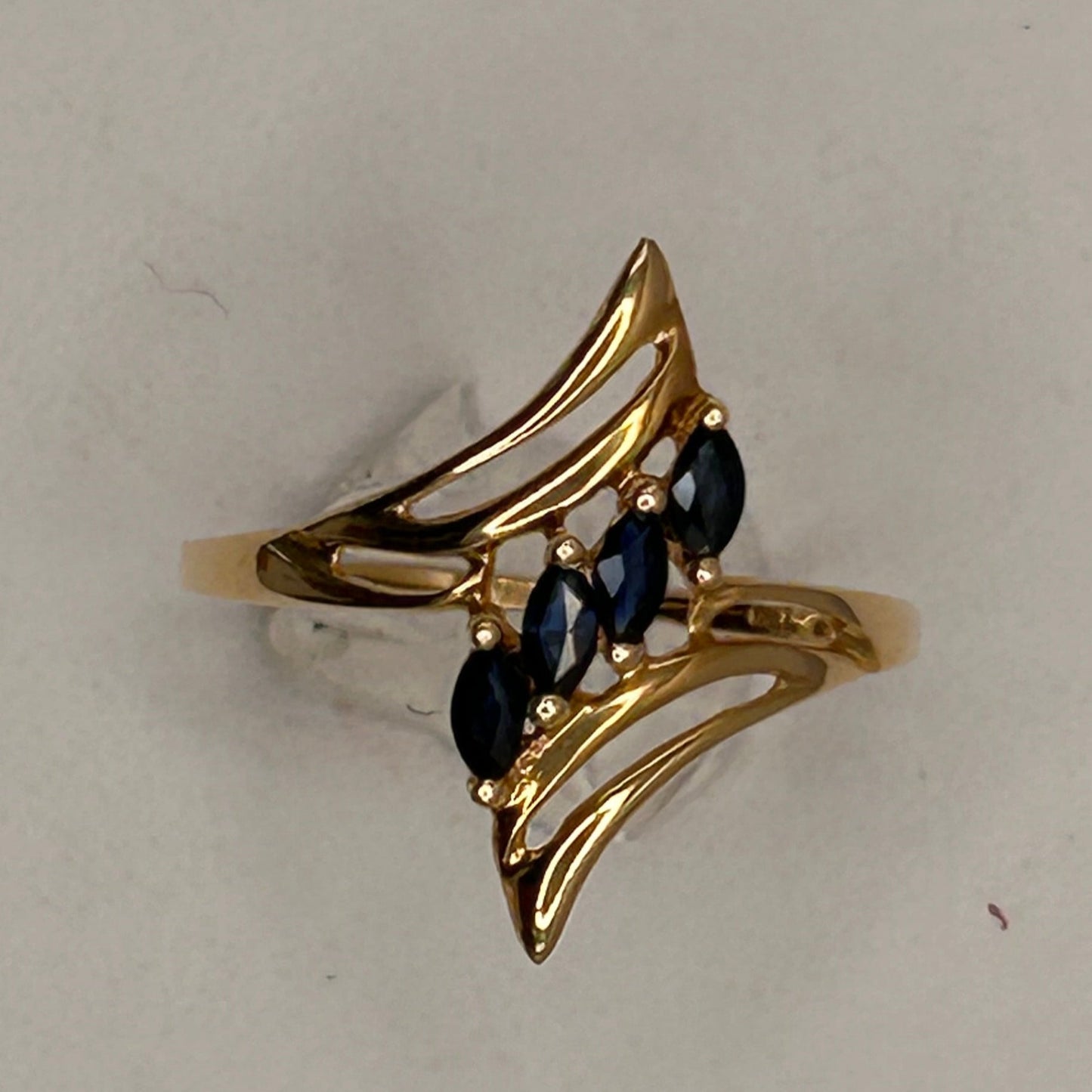 Bagues en Or Jaune 18K Taille-61