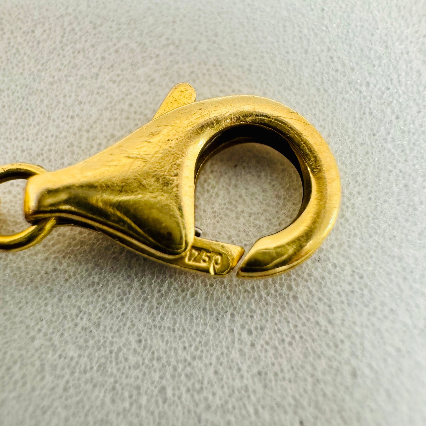 Bracelet Gourmette Figaro en Or Jaune 18K - 7.8 Grs