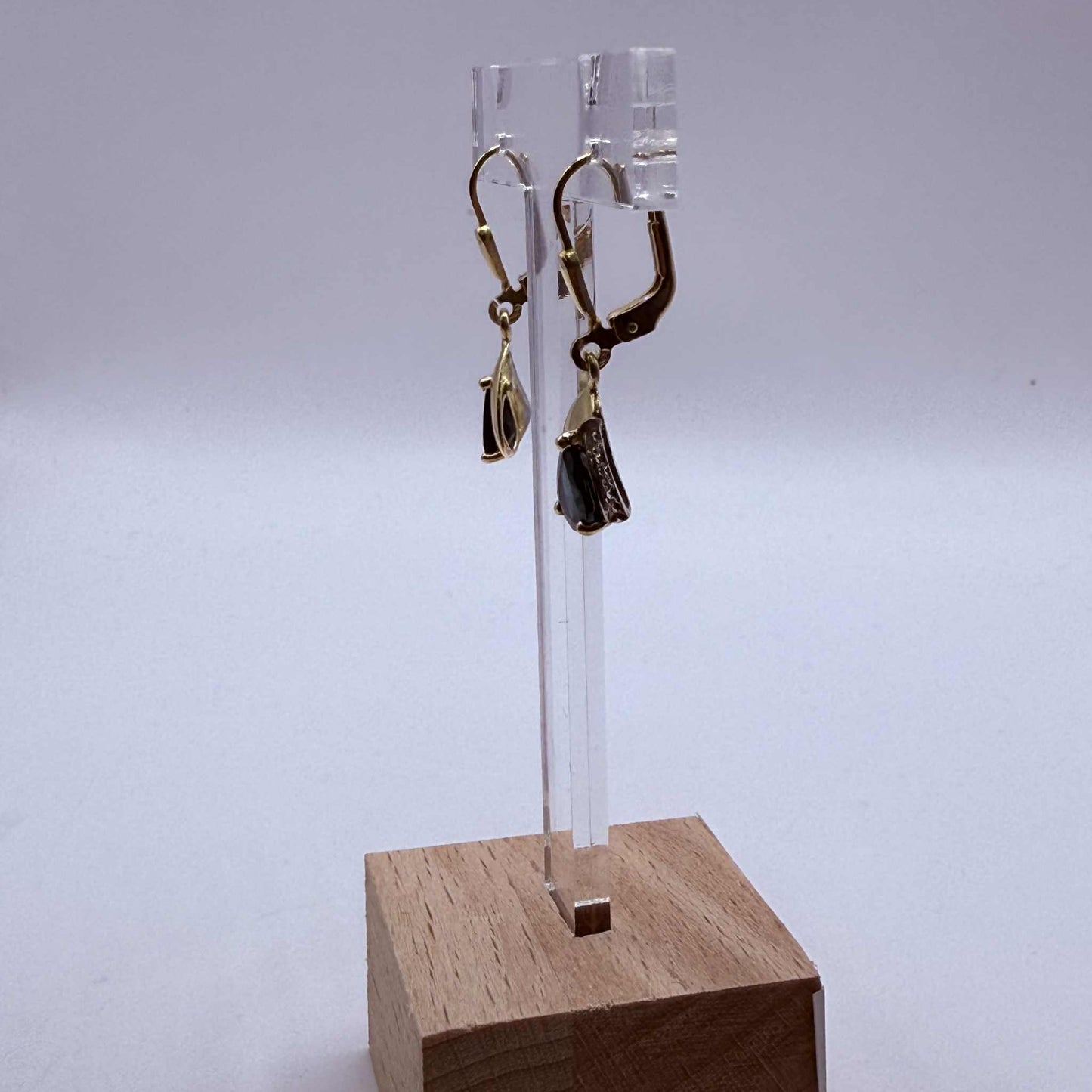 Boucles d'oreilles Dormeuses Or Jaune 18K 2.56 Grs