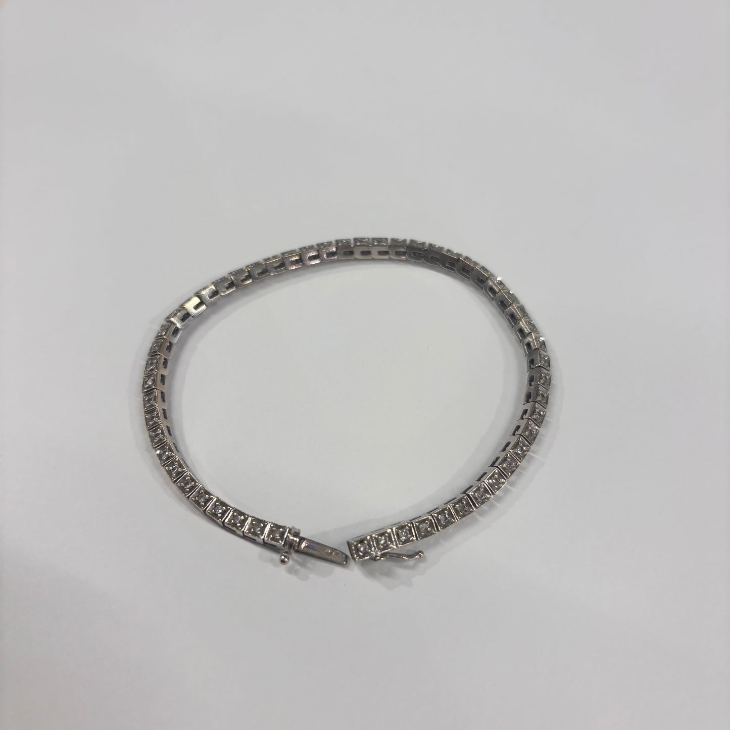 Bracelet en Or Blanc 18K 13.76 Grs