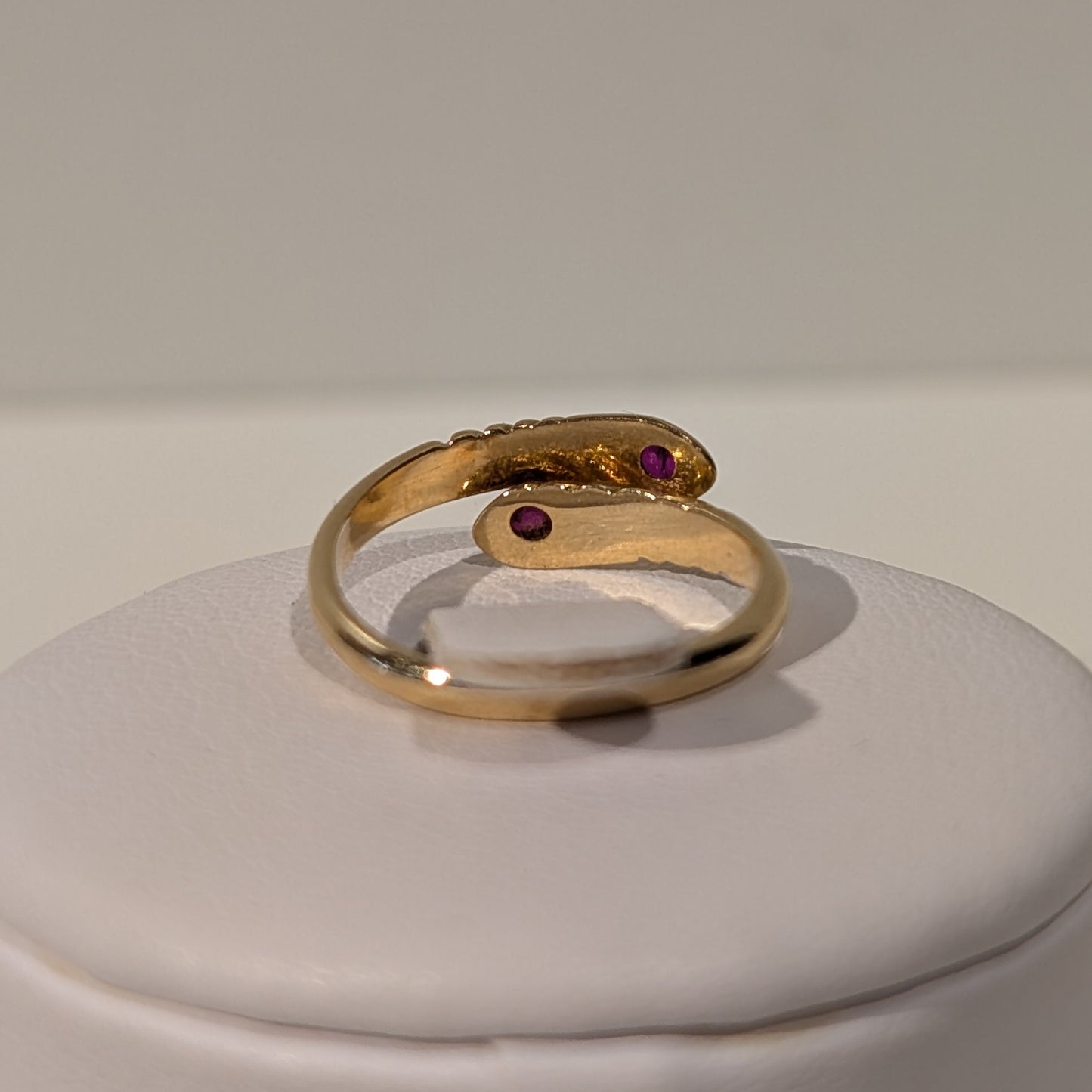 Bague jonc en or jaune 18K Taille-46