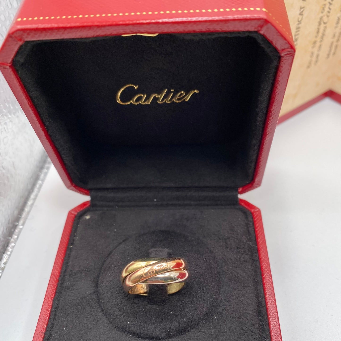 Bague Cartier Trinity en Or 18k - 8g
