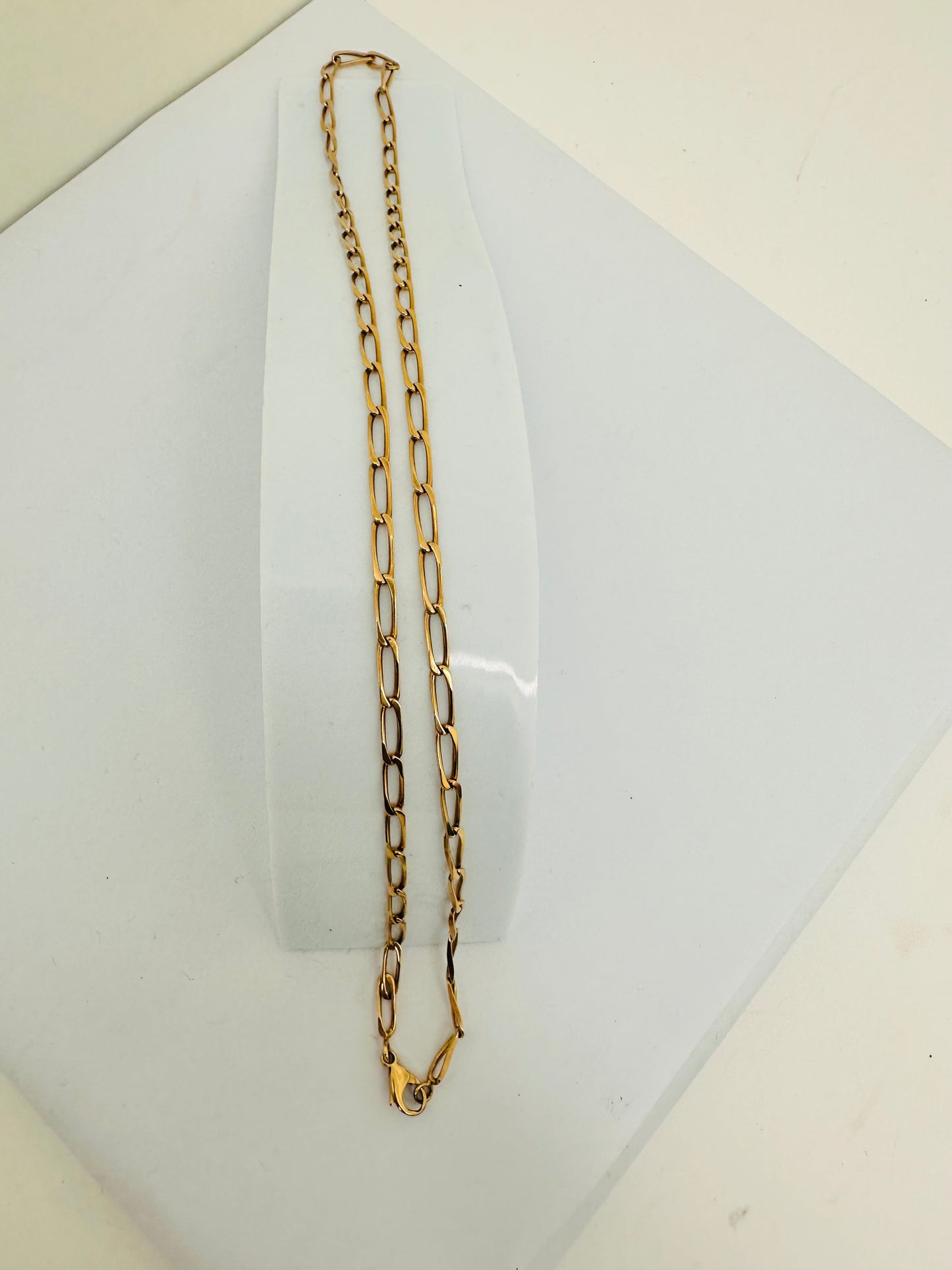 Collier Matinée Or Jaune 18 Carats, Maille Cheval – 14.7Grs