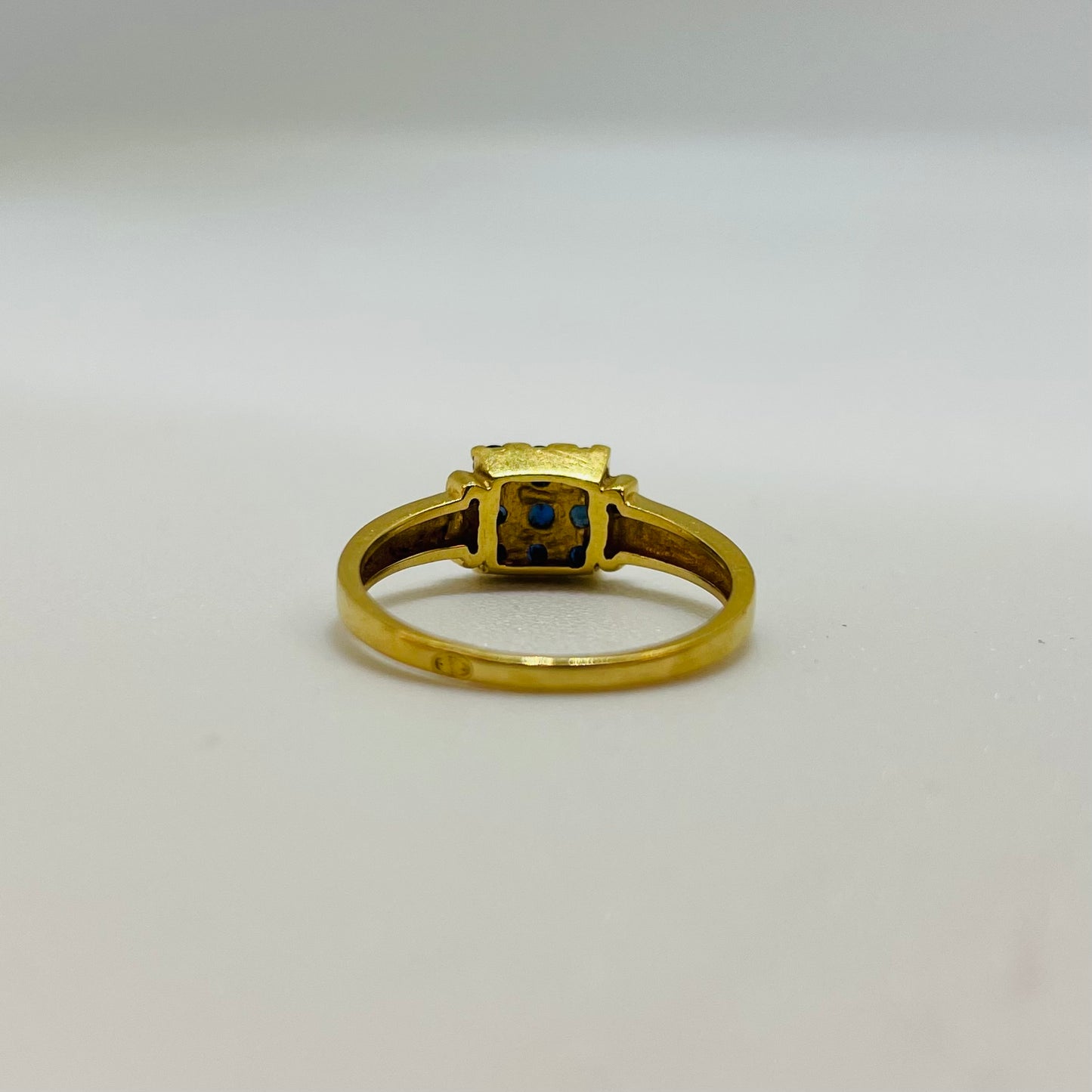 Bague en Or Jaune 18K Taille-52.5