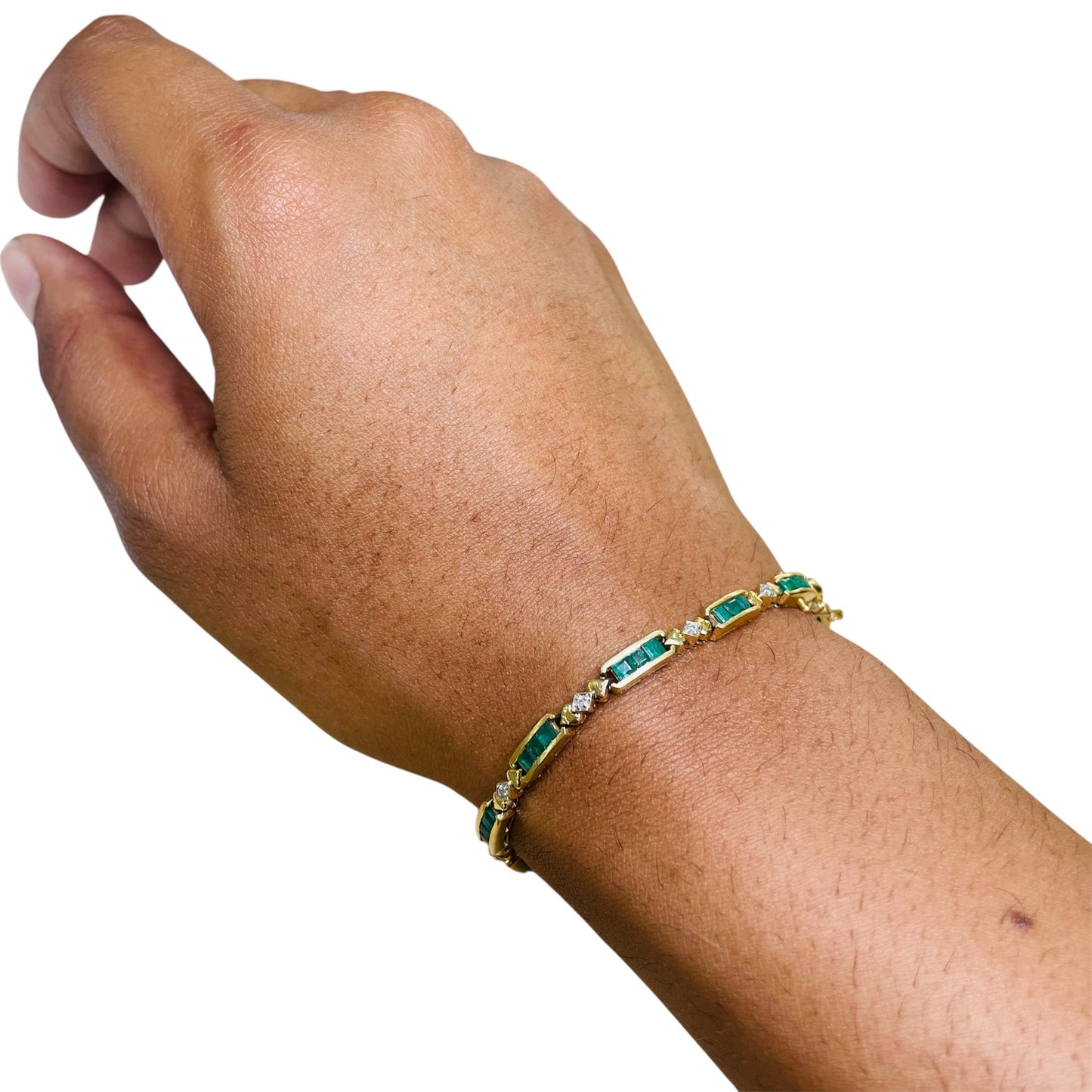 Bracelet Maillon en Or Jaune 18K 11.58 Grs