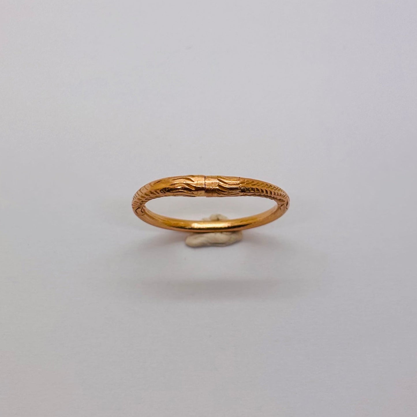 Bague jonc en or jaune 18 carats, Taille -52