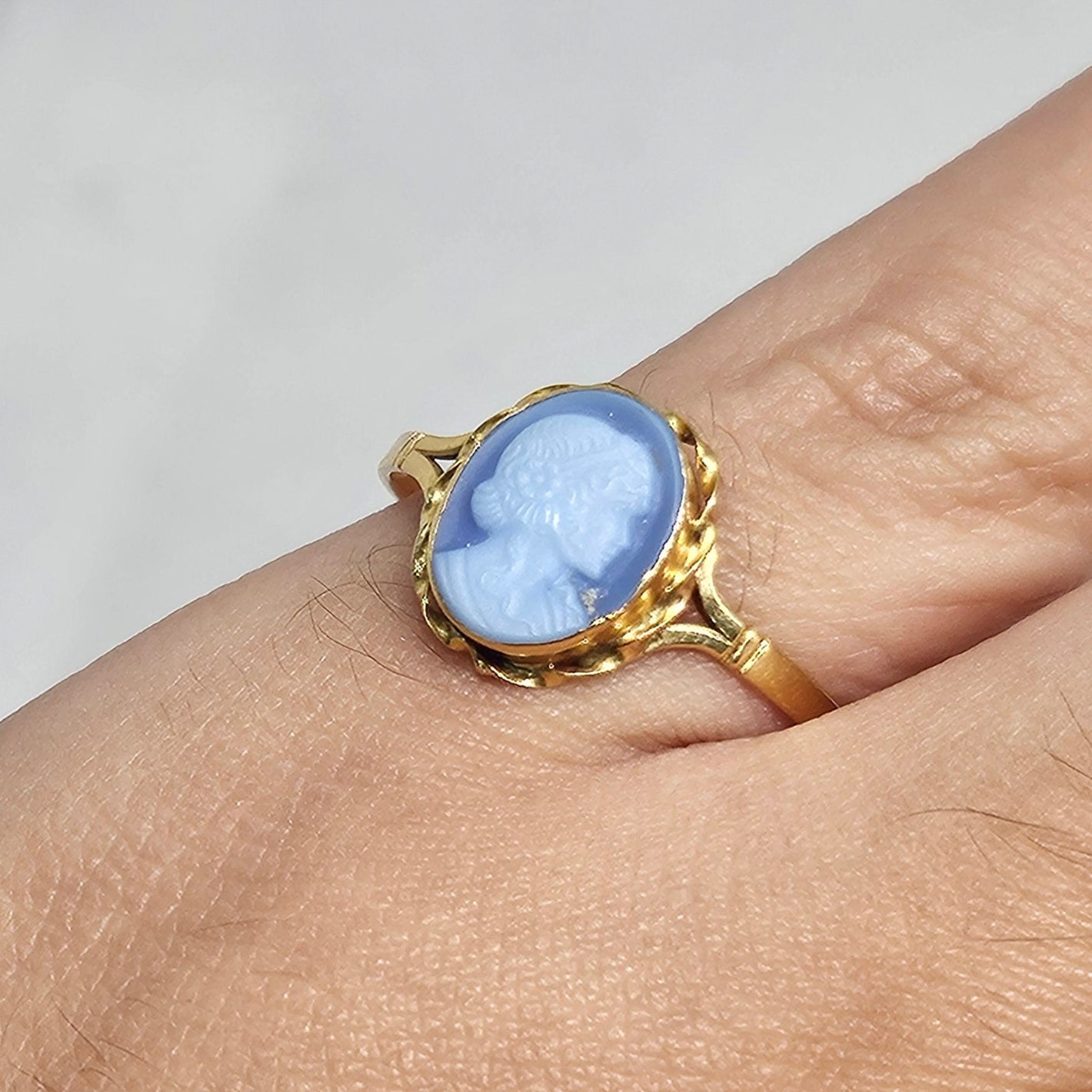 Bague en or jaune 18 Carats, taille -58