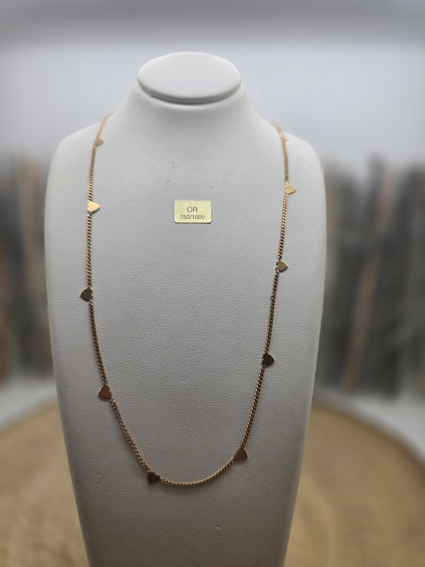 Collier Princesse en Or Jaune 18K 3.19 Grs