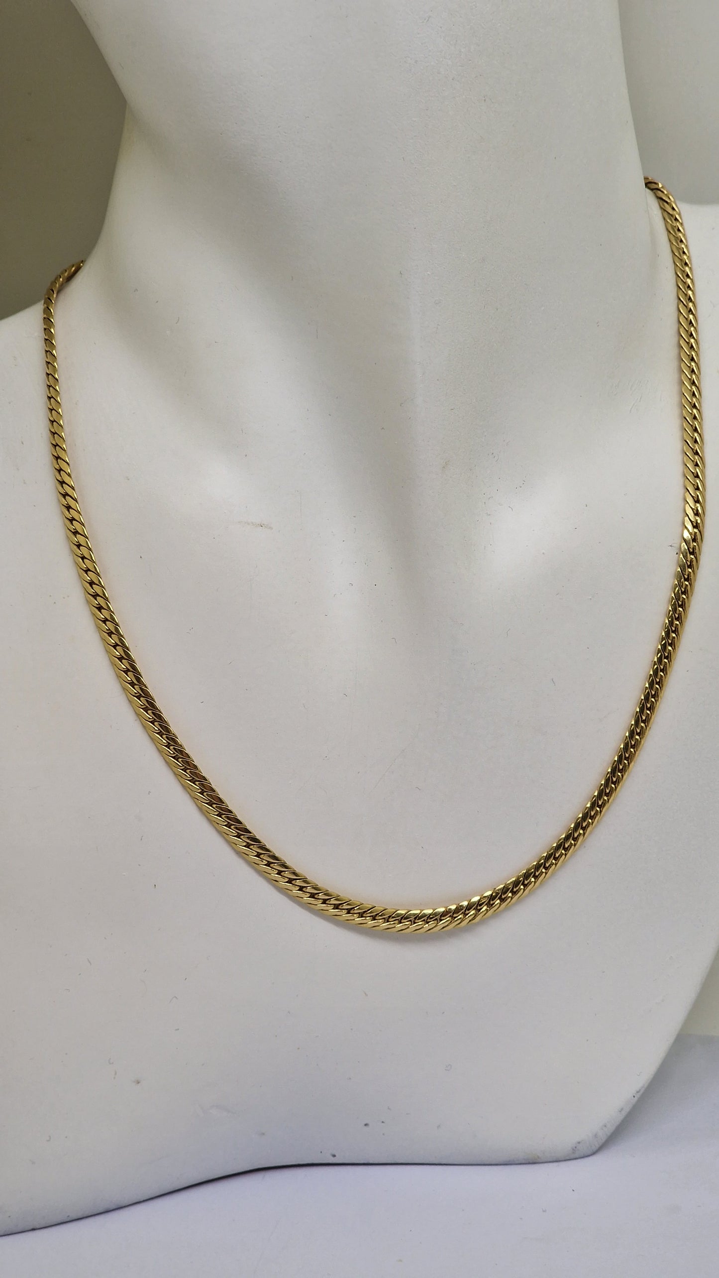 Collier Princesse en Or jaune 18K 11.73 Grs