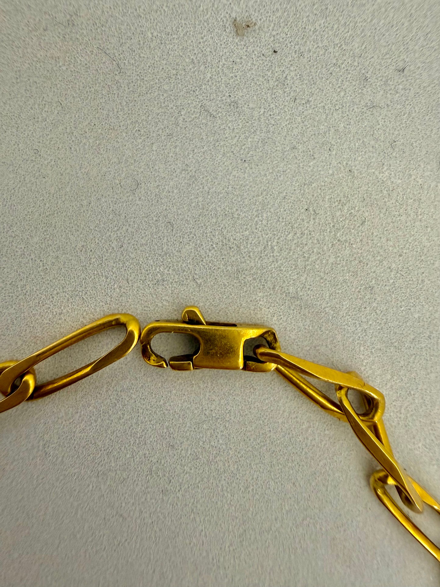 Collier chaine homme or jaune 18K 25.45 Grs