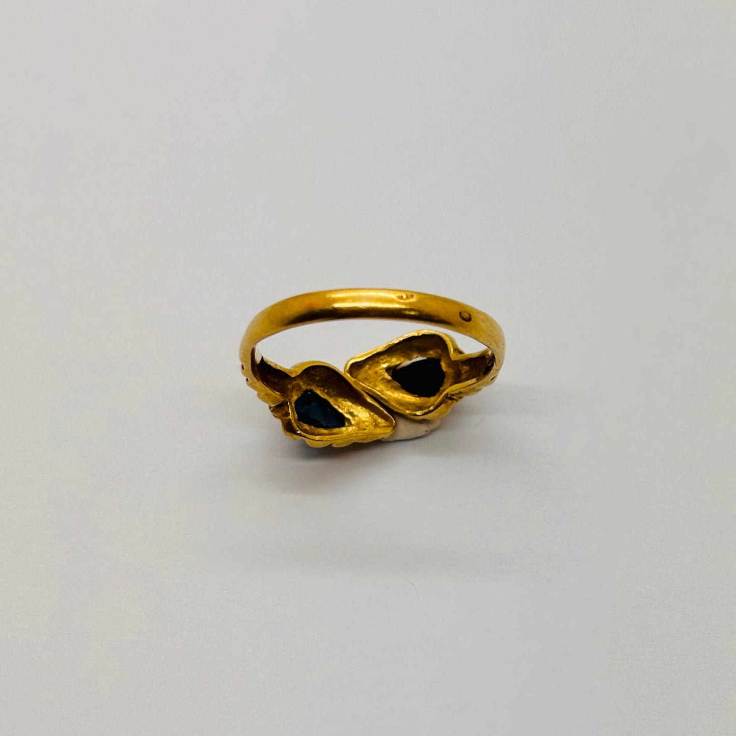 Bague en Or Jaune 18k Taille-56