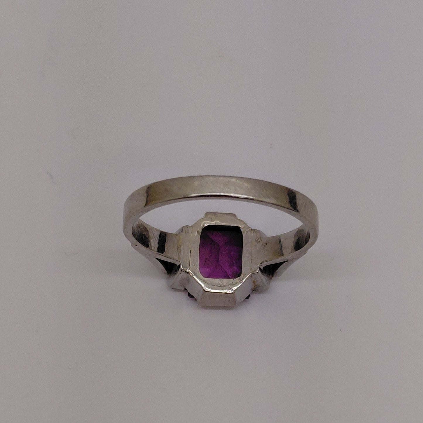Bague en Or Gris 18K Taille-56