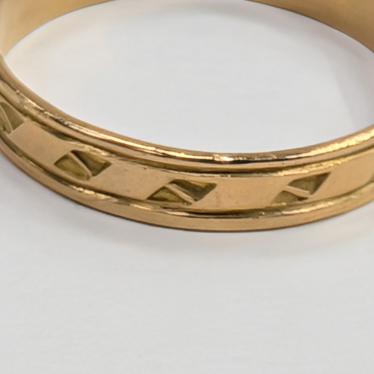 Bagues Alliance en Or Jaune 18K Taille-64