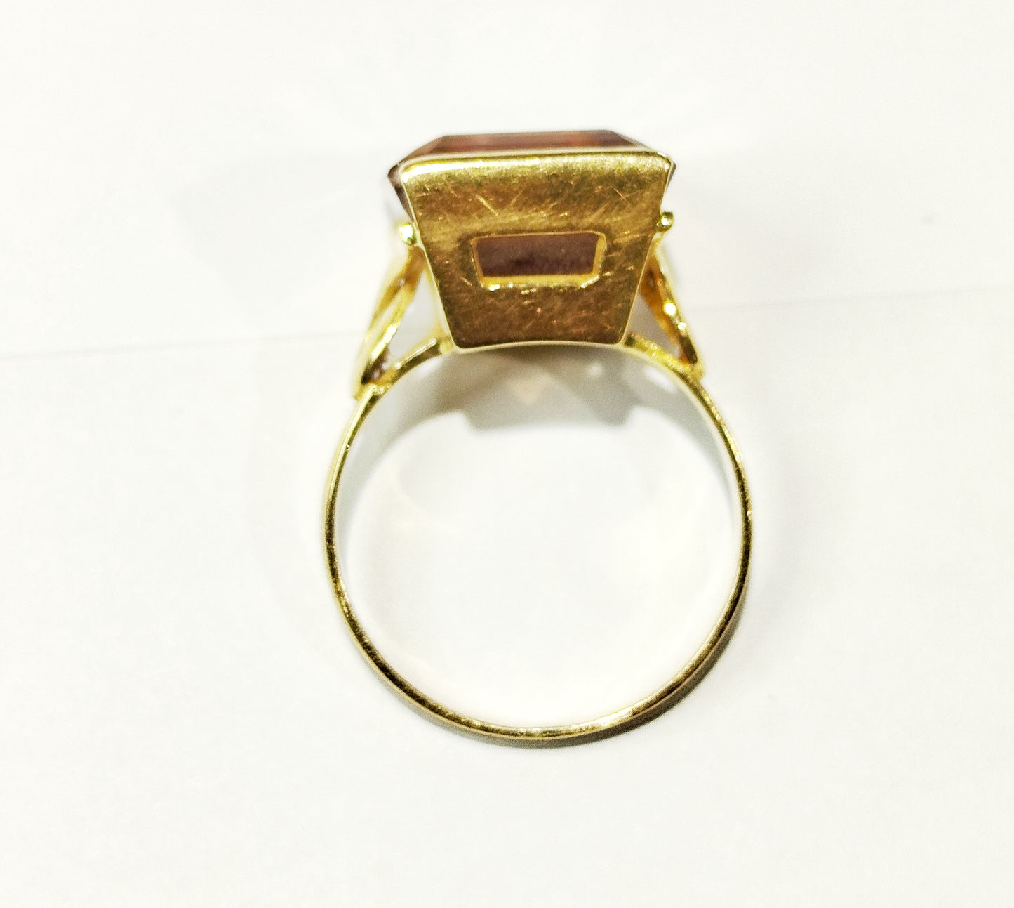Bague en Or Jaune 18K Taille-57