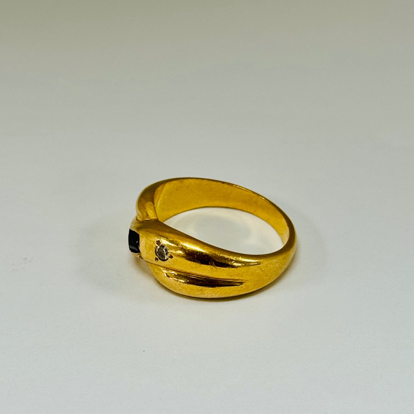 Bagues en or jaune 18K Taille-53