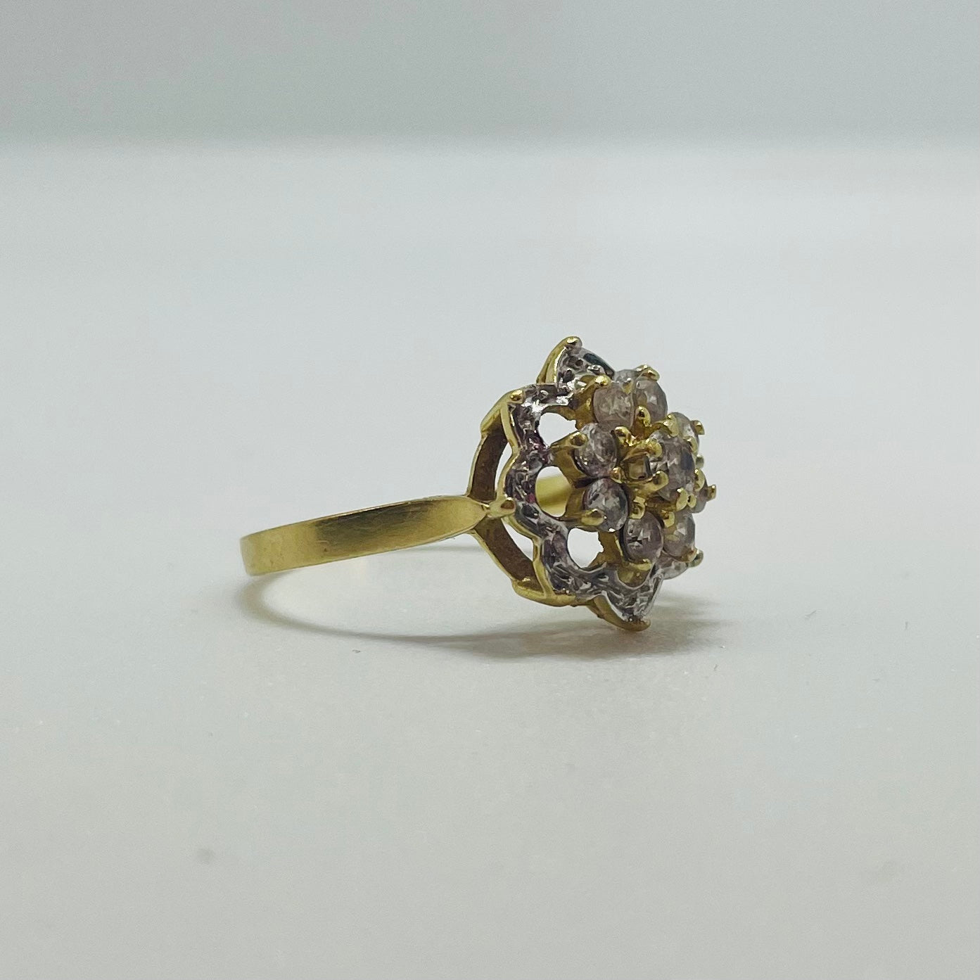 Bague Chou en Or Jaune 18k Taille-56