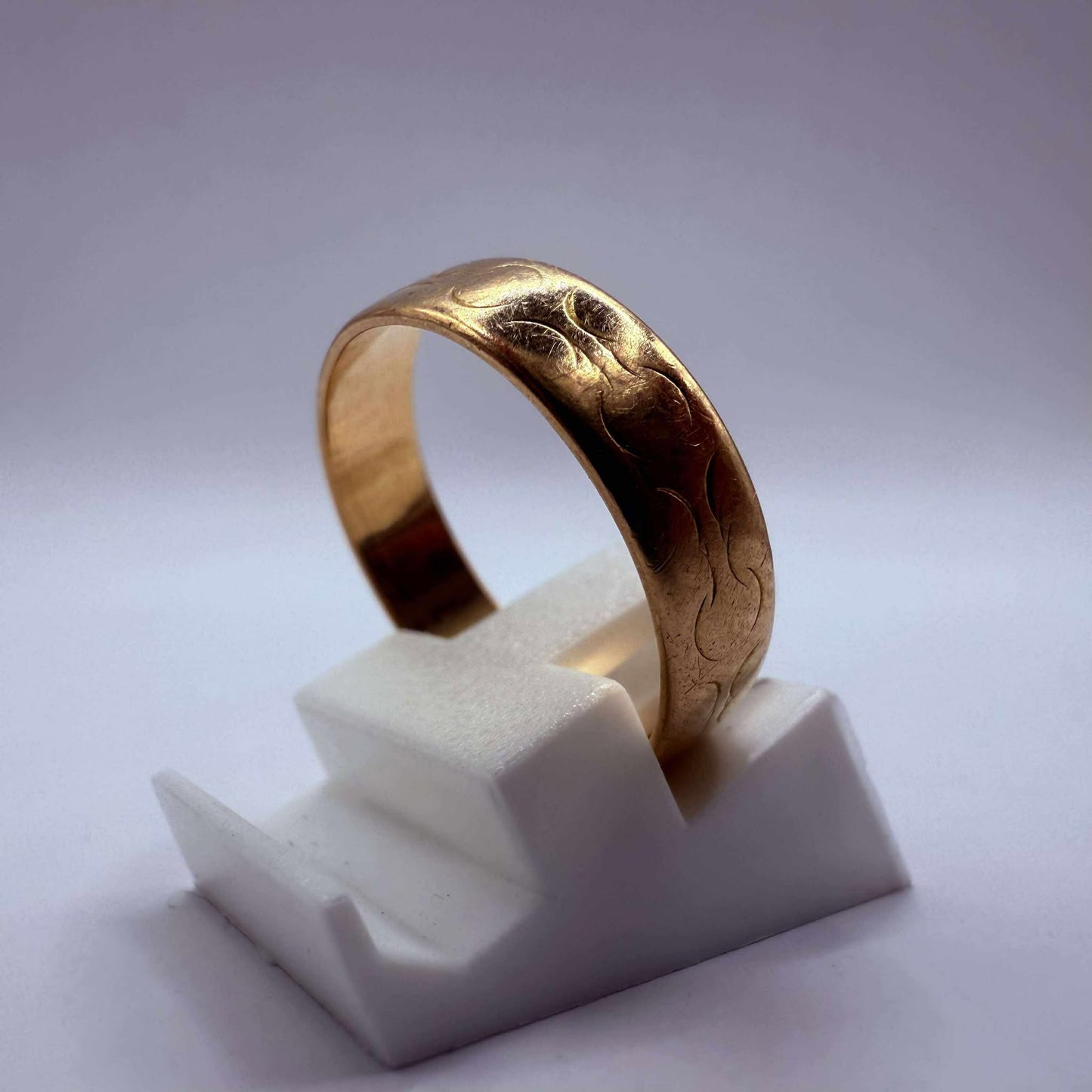 Bague Alliance en Or Jaune - Taille 55
