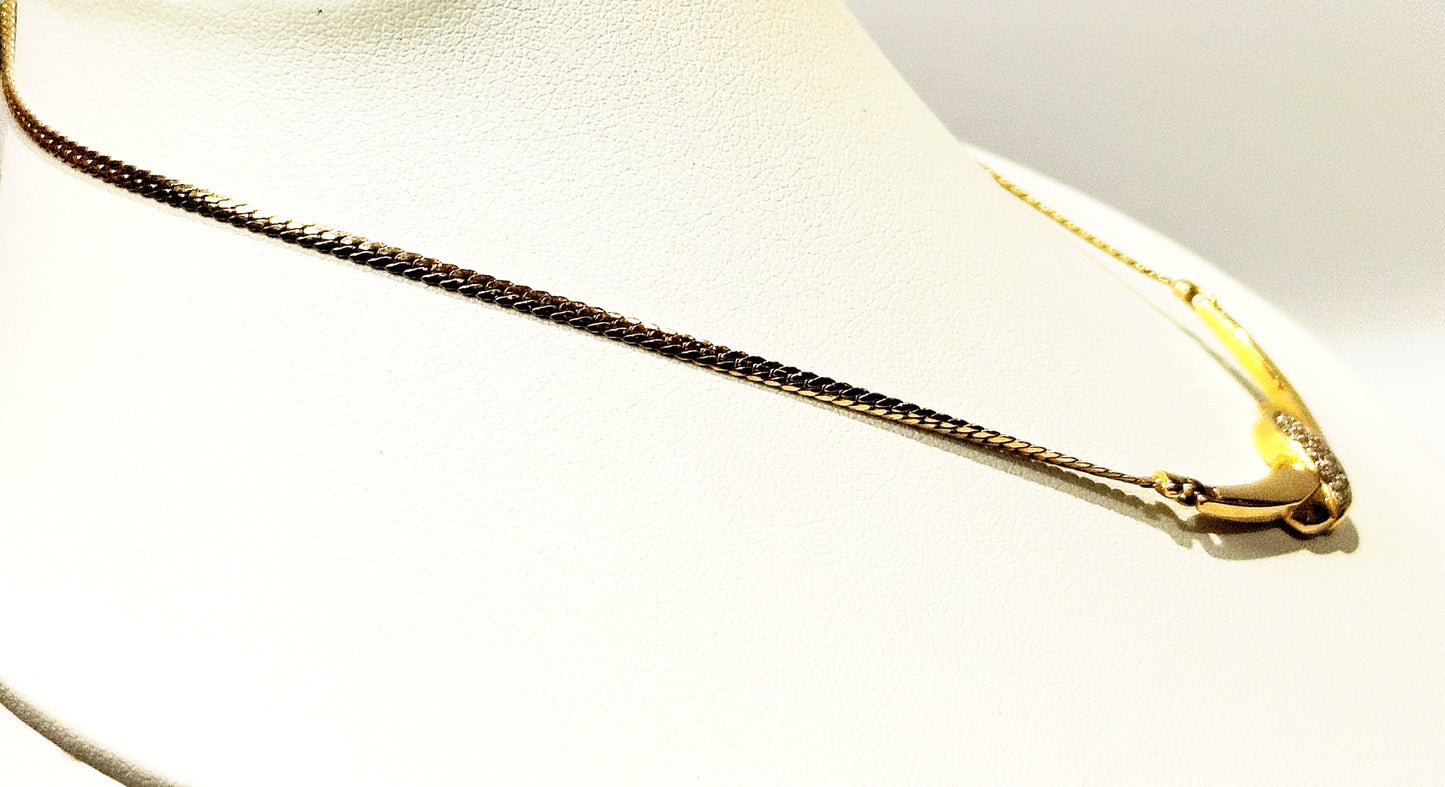 Collier Princesse Or Jaune 18k 8.30 Grs