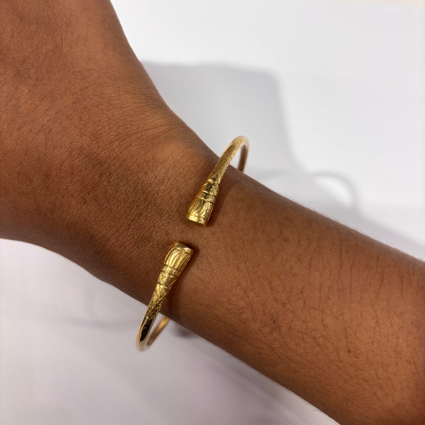 Bracelet Jonc Or Jaune 18K 28.57 Grs