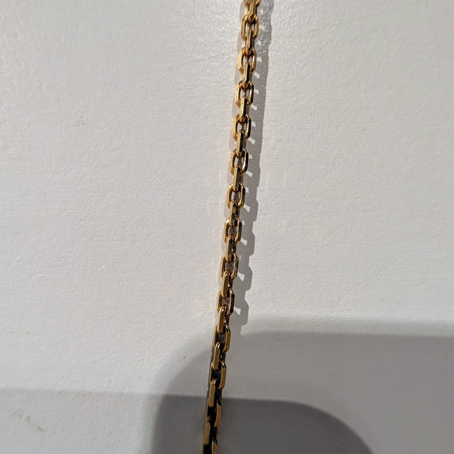 Collier Princesse Or Jaune 18K Lg 50cm maille Froçat