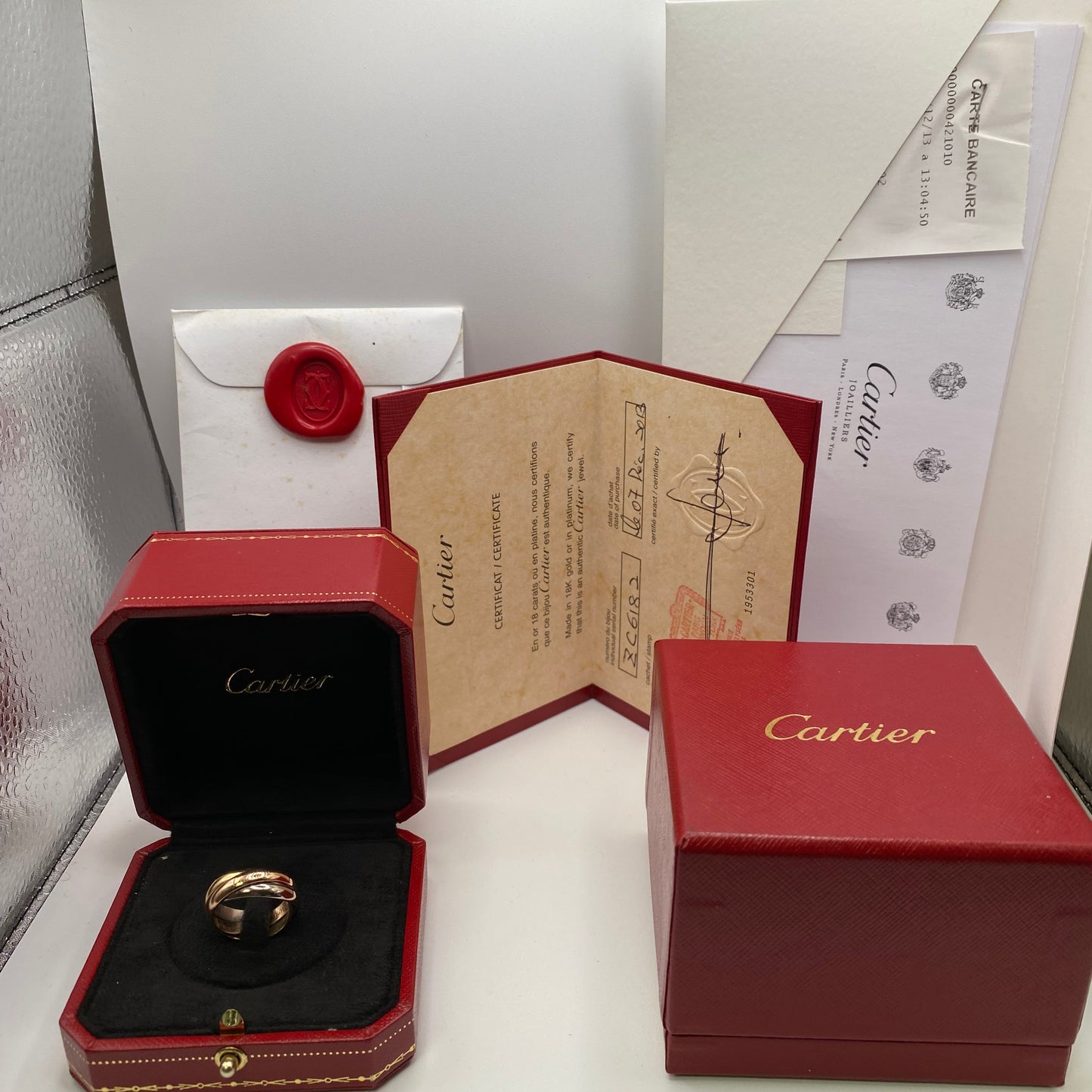 Bague Cartier Trinity en Or 18k - 8g