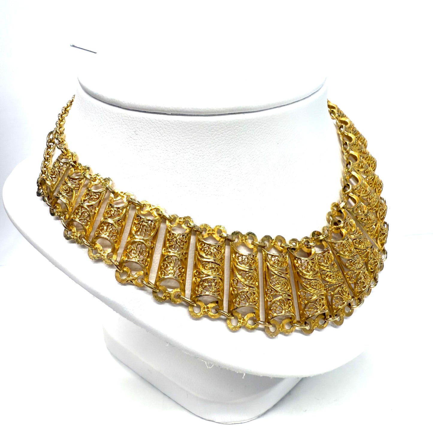 Collier Ras du Cou en Or Jaune 18k 42.78 Grs
