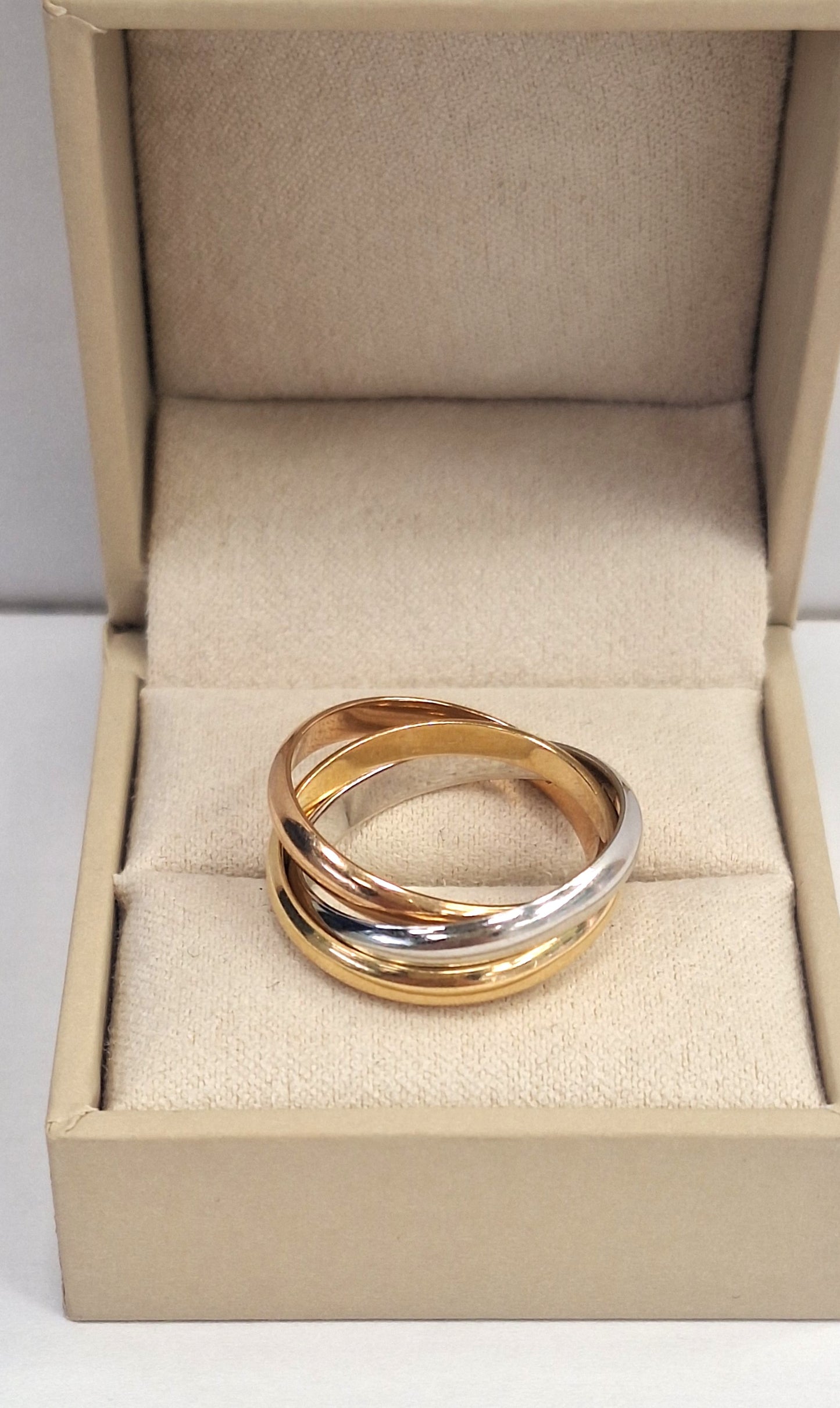Bague Alliance en 3 Ors 18K
