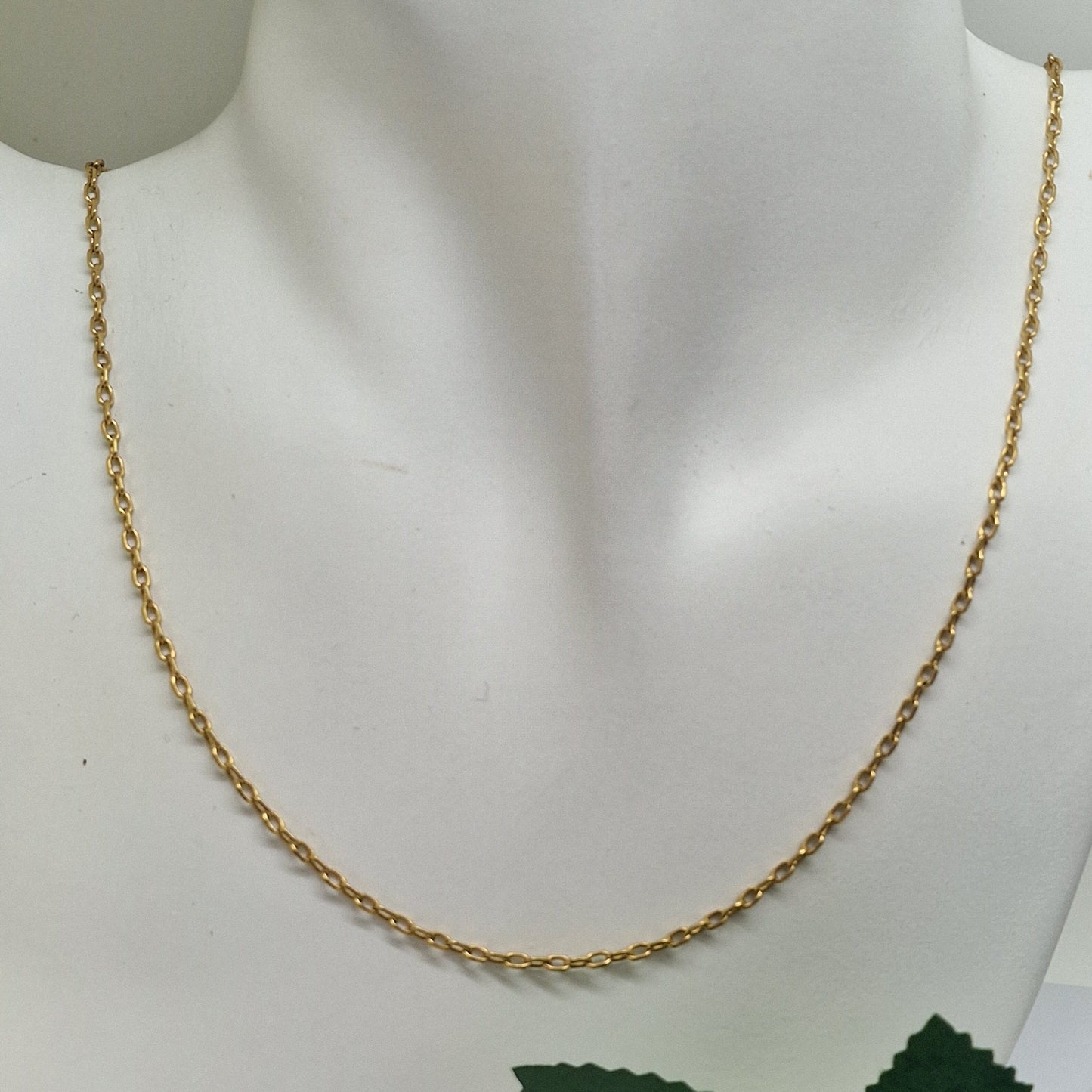 Collier Sautoir Or Jaune 18K 9.57 Grs