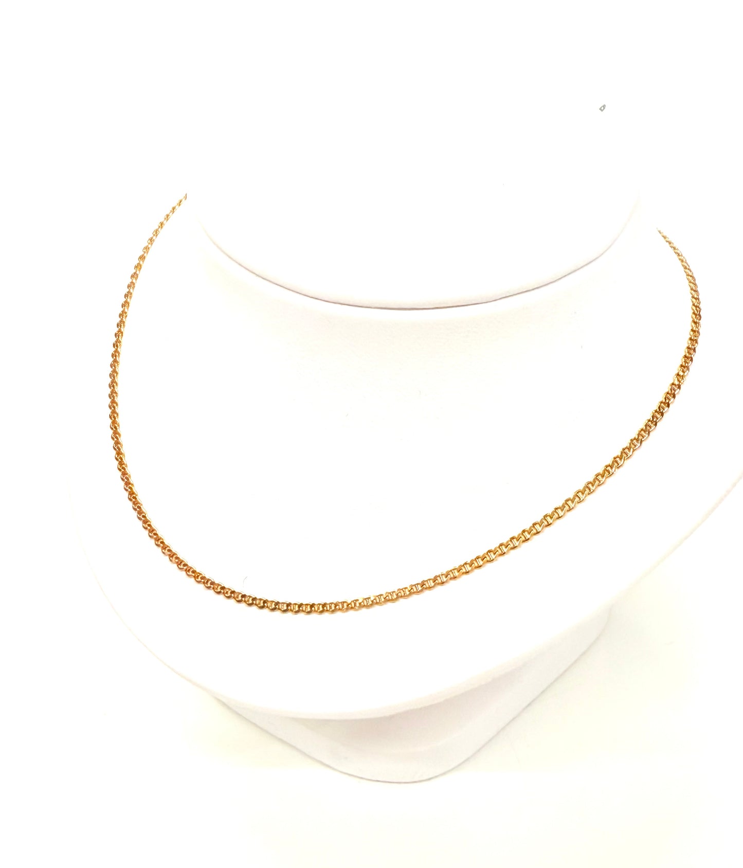 Collier Ras du Cou Or Jaune 18k 4.37 Grs