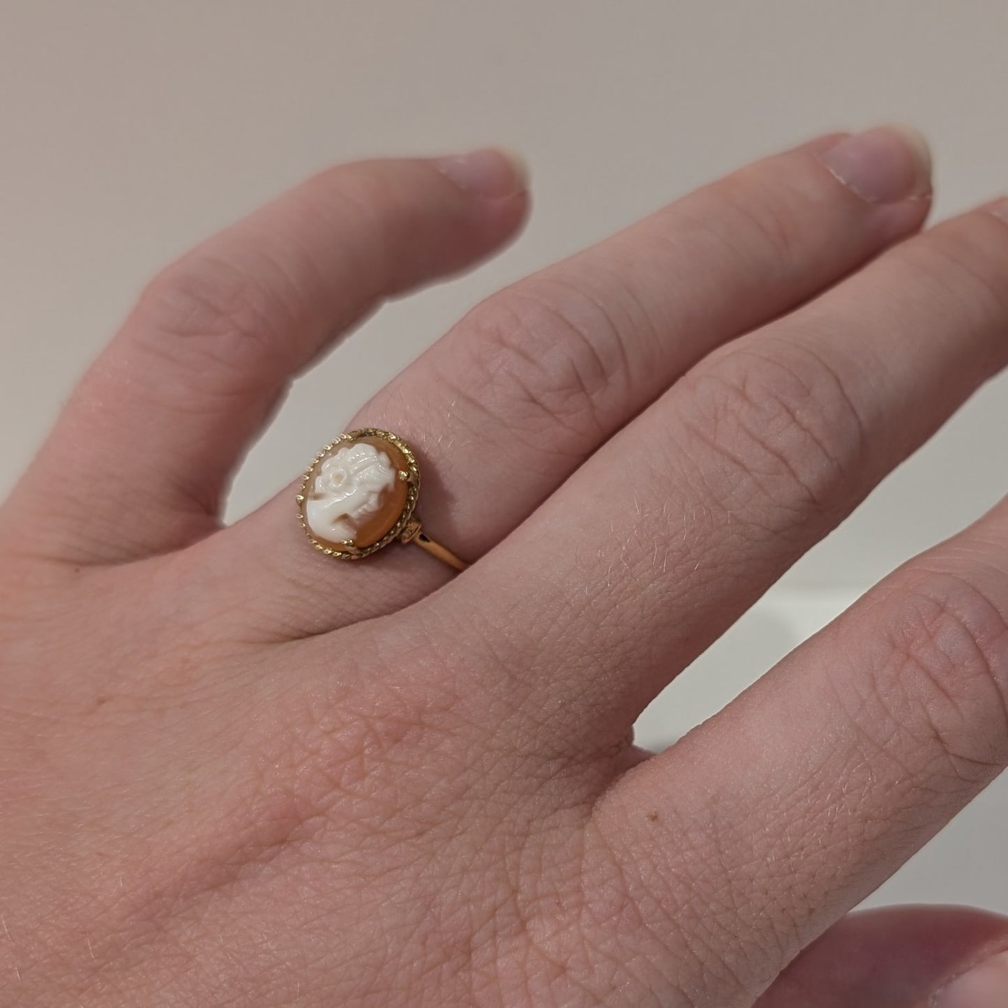Bague en Or Jaune 18K Taille-50