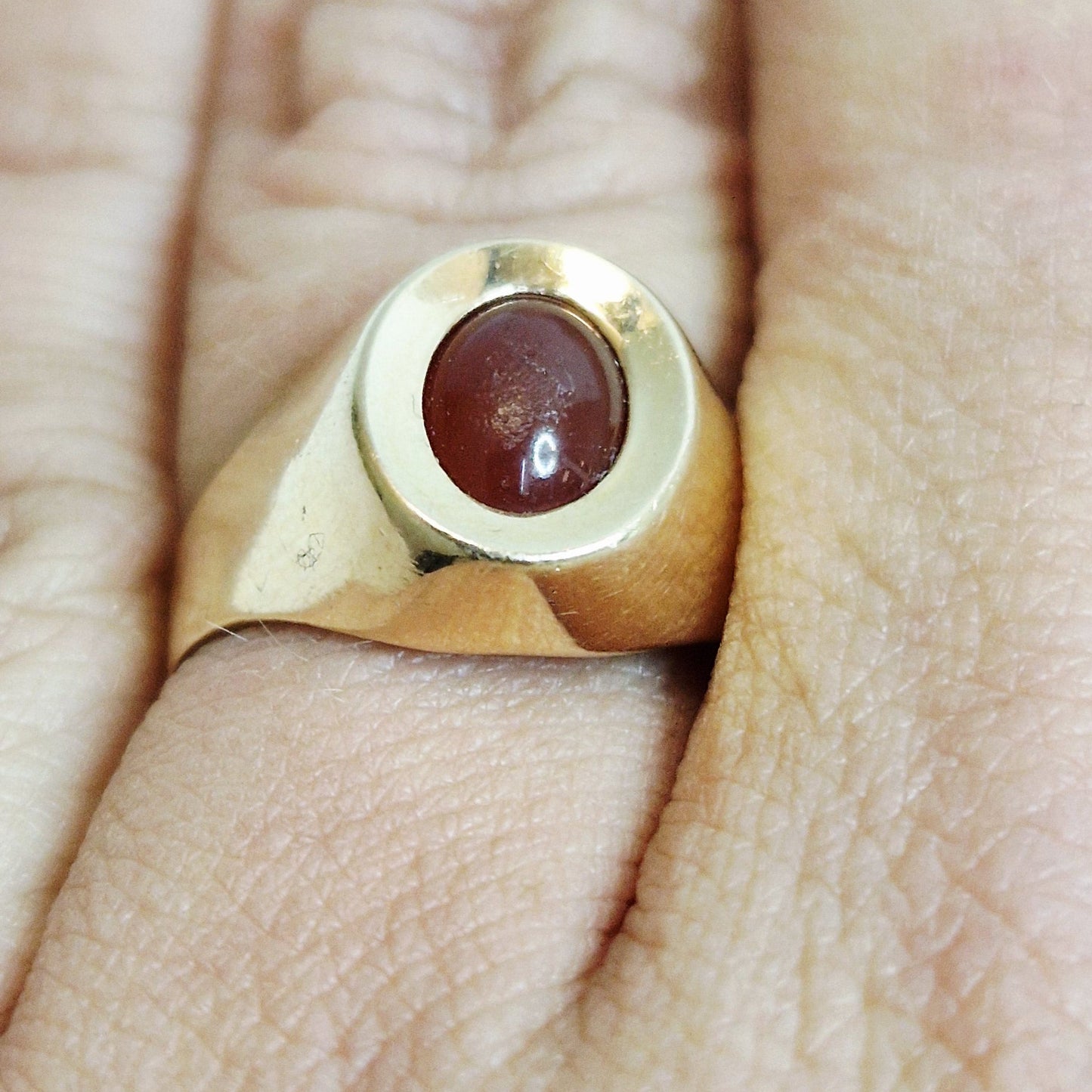 Bague Chevalière en or 18K Taille-54