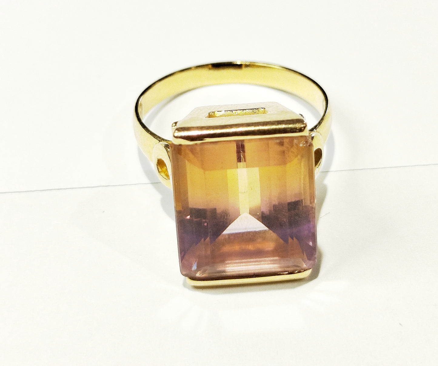 Bague en Or Jaune 18K Taille-57