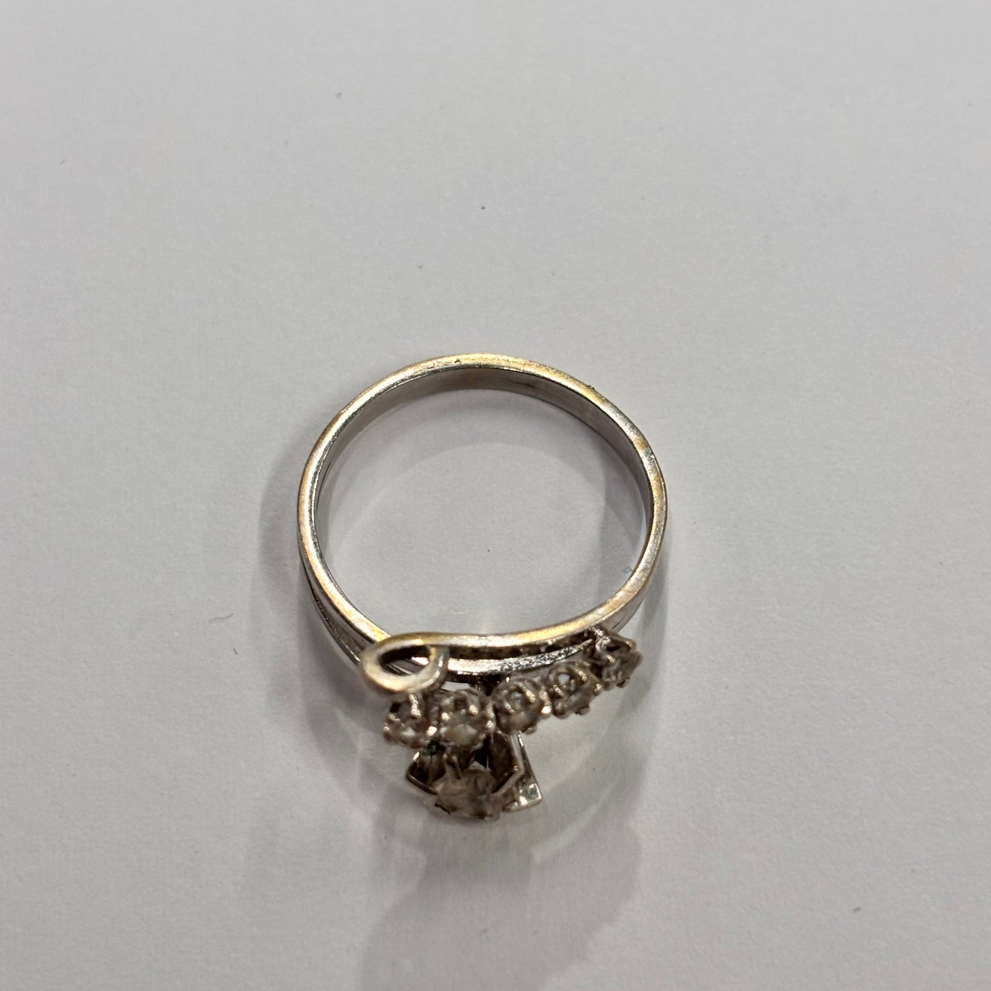 Bague en Or Blanc 18K Taille-51