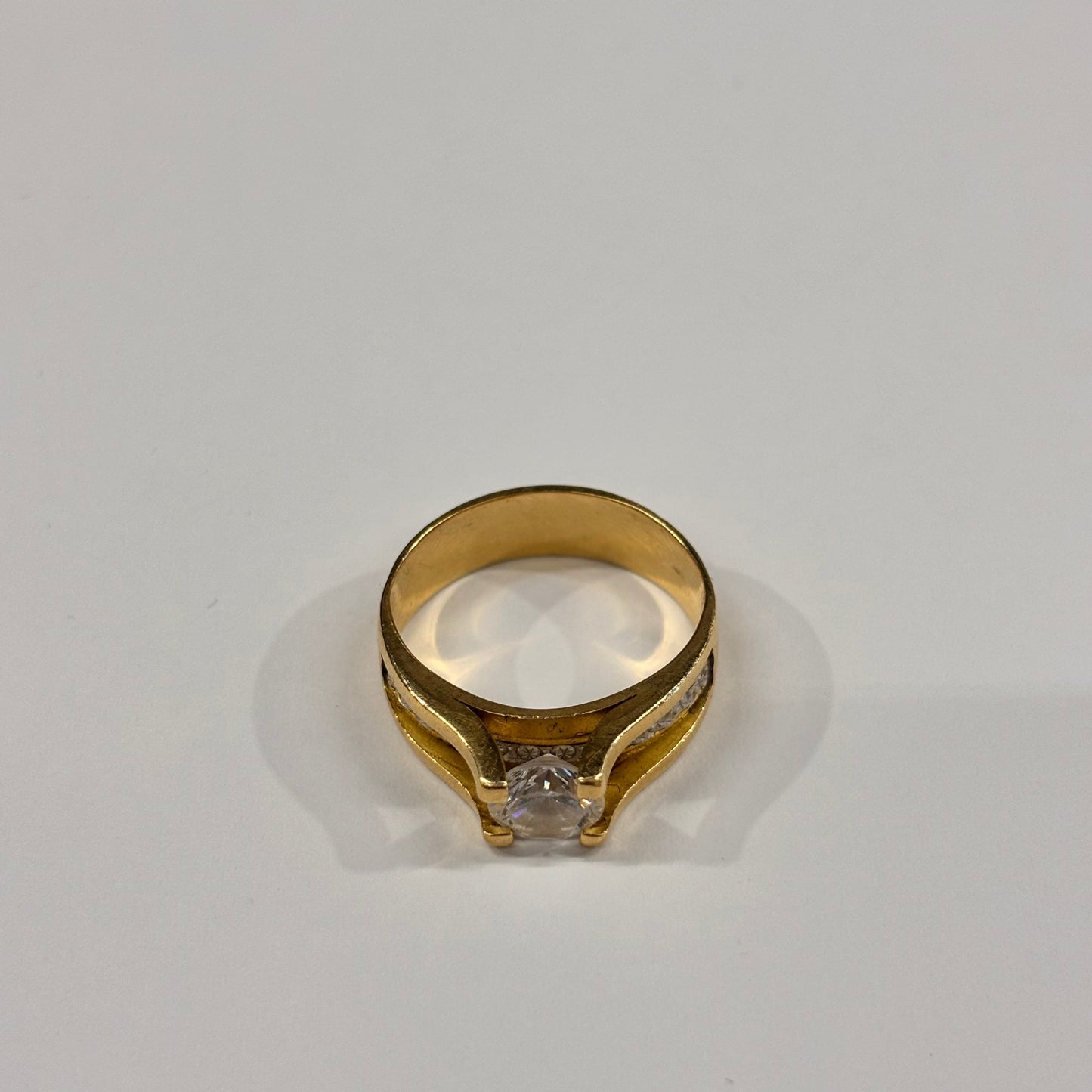 Bague en Or Jaune 18K Taille-54