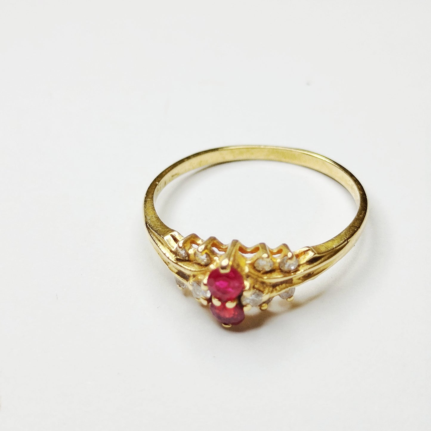 Bague en or jaune 18K Taille-55