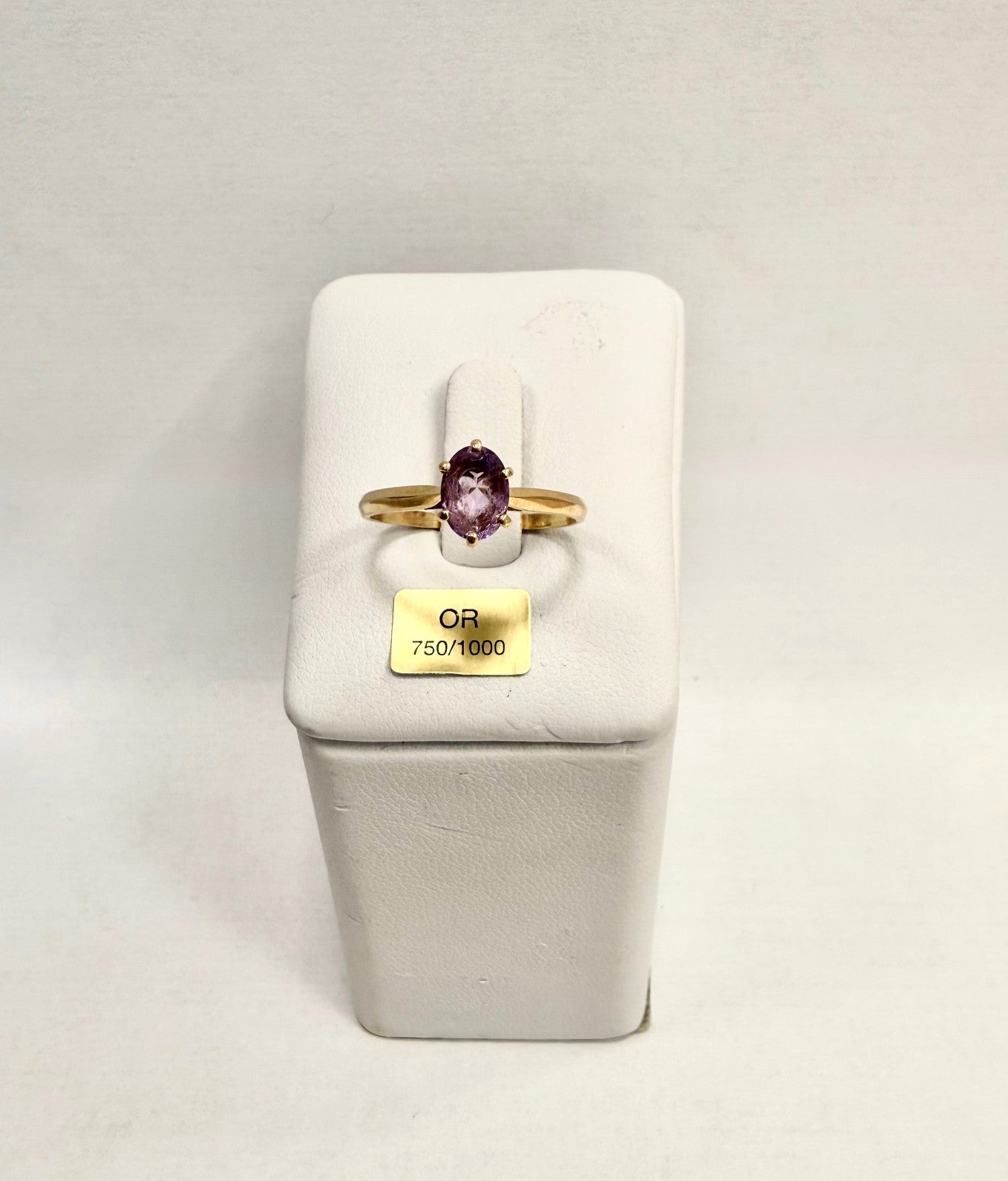 Bague en Or Jaune 18K Taille-54