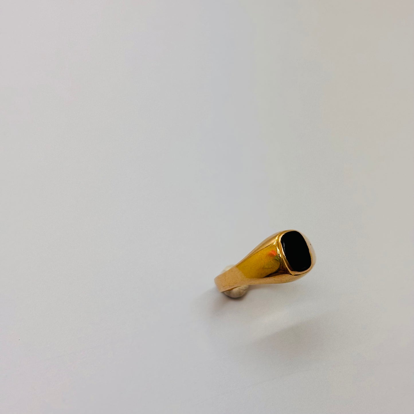Chevalière en or jaune 18K Taille-53