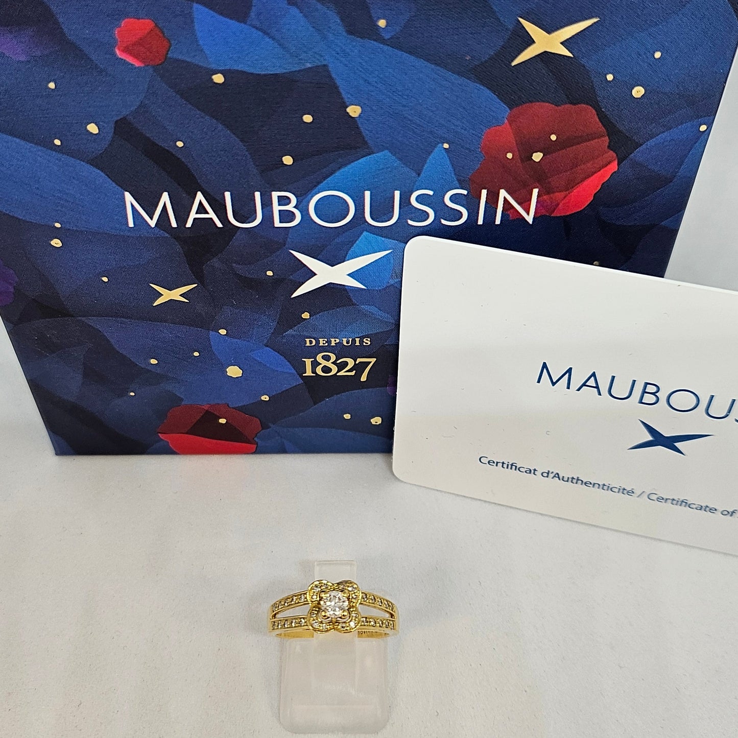 Bague Mauboussin Chance of Love n°2 en Or jaune et diamants