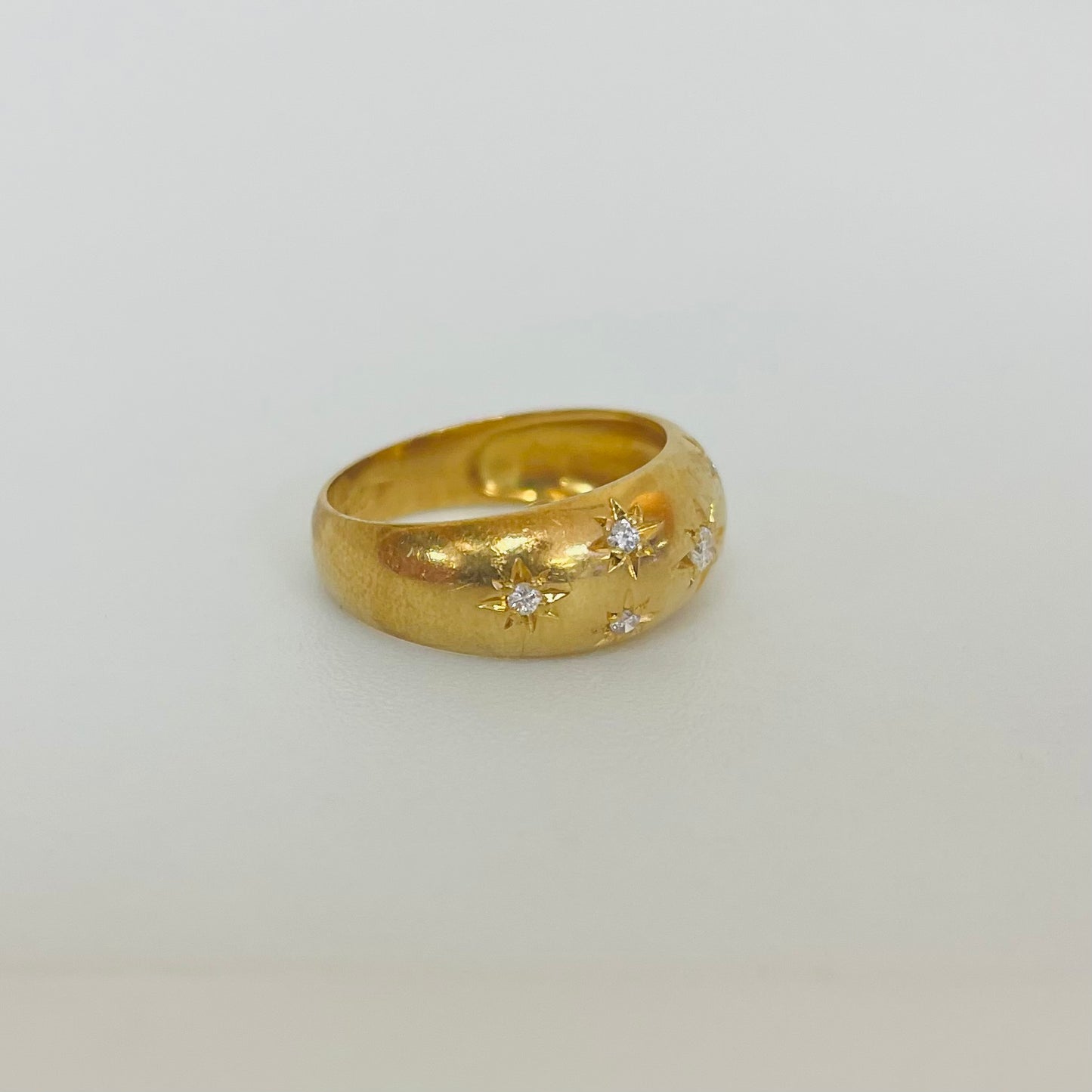 Jonc en or jaune 18K Taille-52