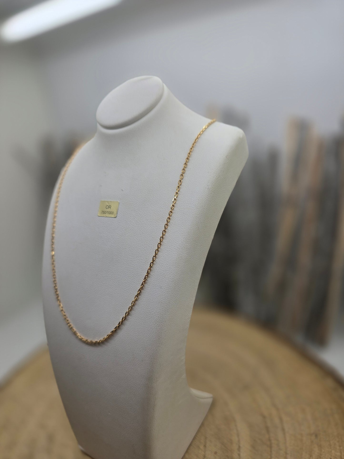 Collier Princesse en Or Jaune 18K 3.77 Grs