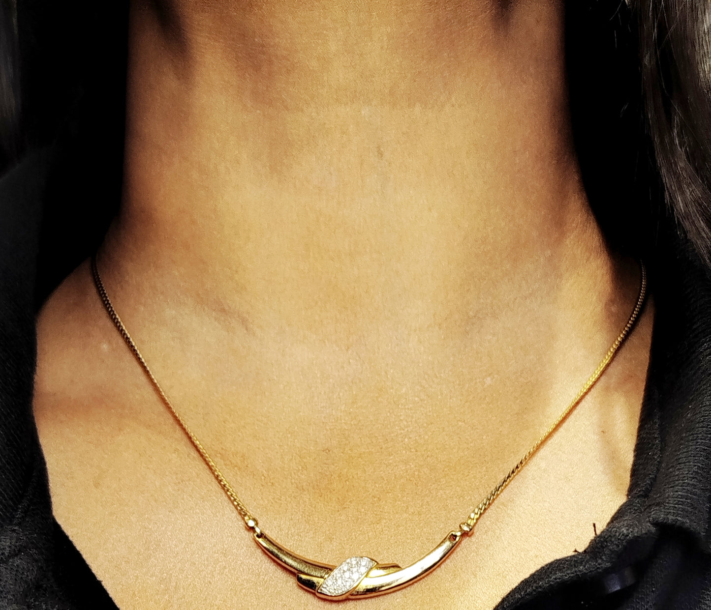 Collier Princesse Or Jaune 18k 8.30 Grs