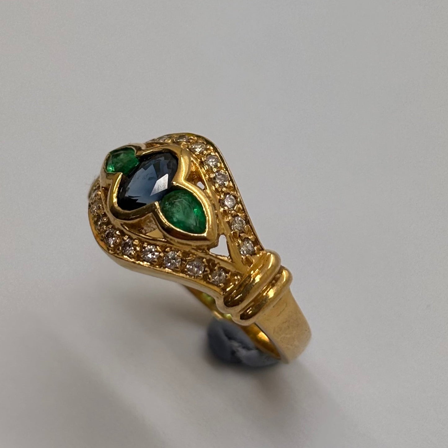 Bague en or jaune 18K Taille-54