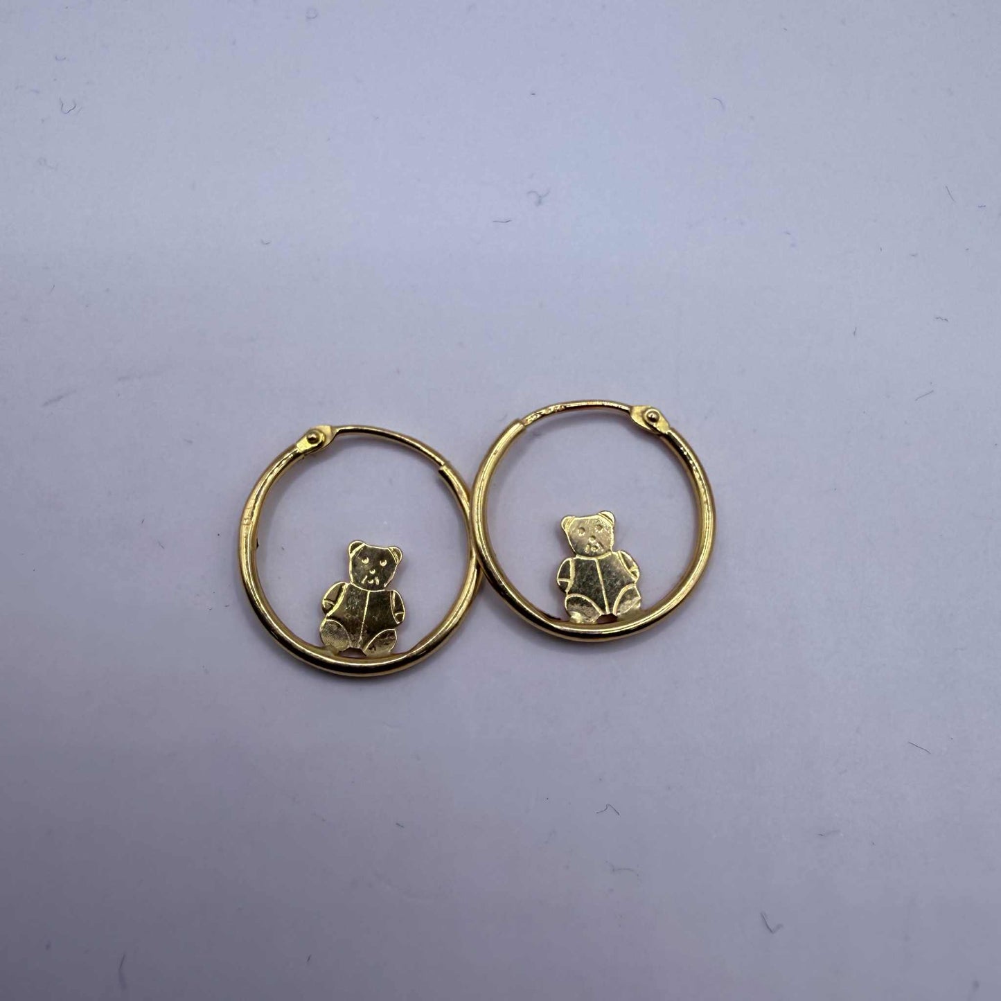 Boucles d'oreilles en Or Jaune 18K 0.46 Grs