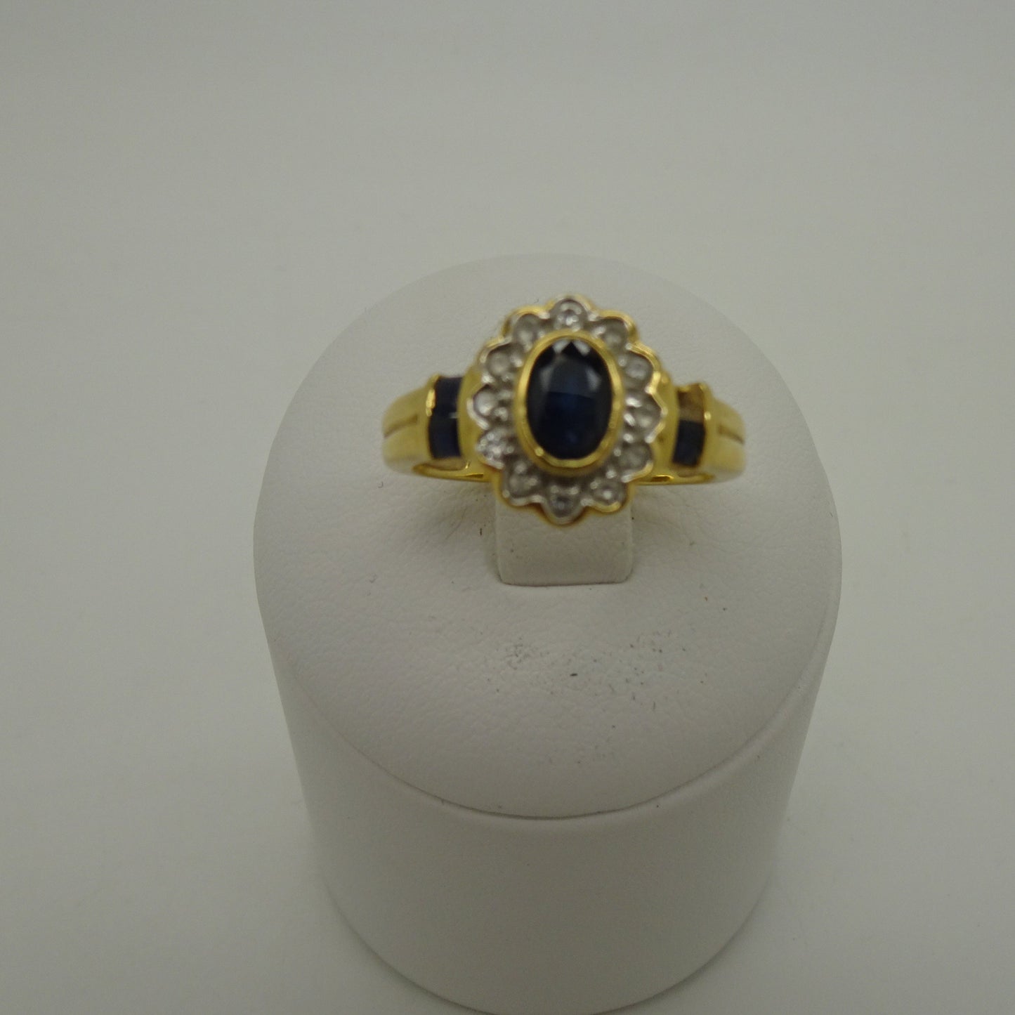 Bague Marguerite Or Jaune 18K Taille-55