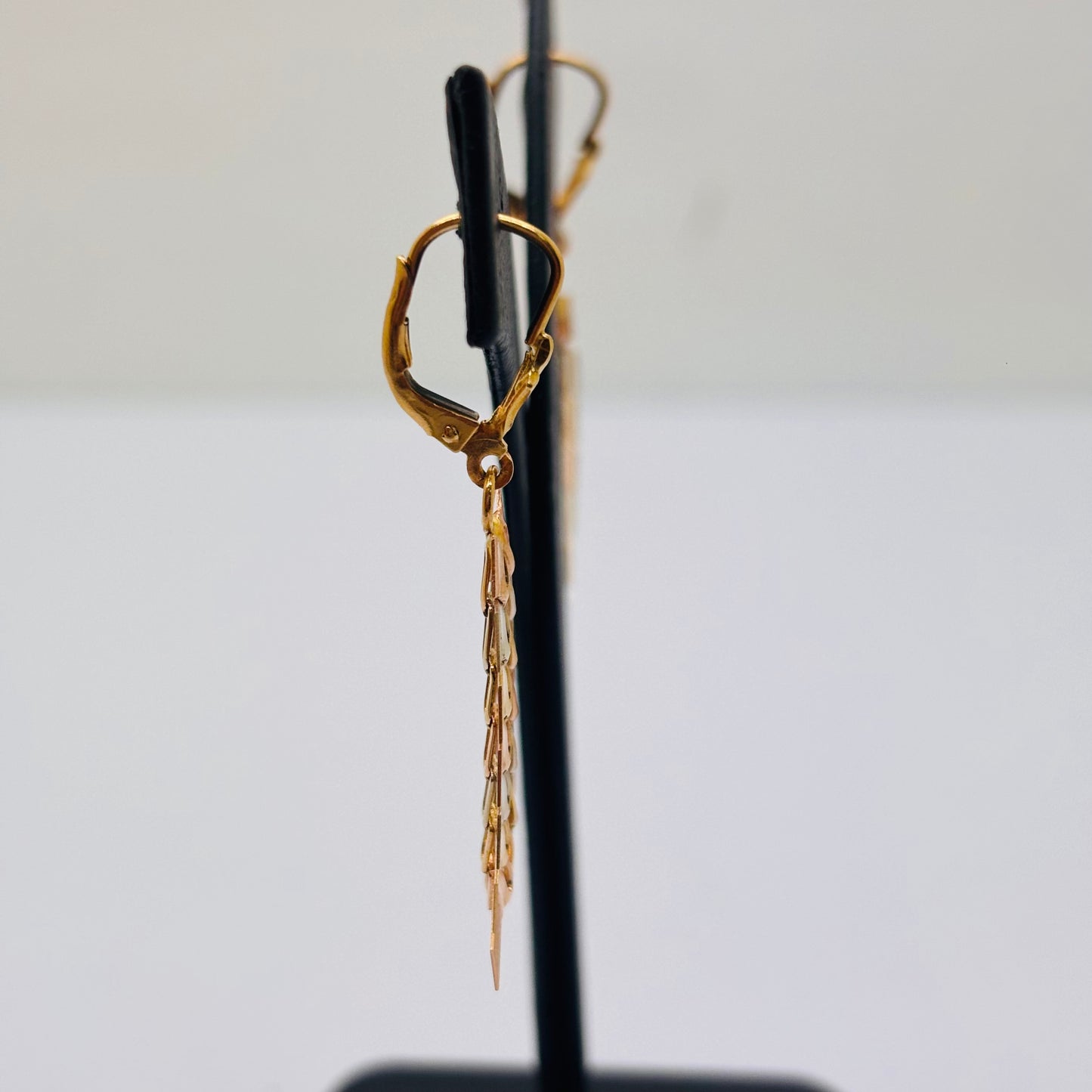 Boucles d'oreilles dormeuses en or 18K 4.38g