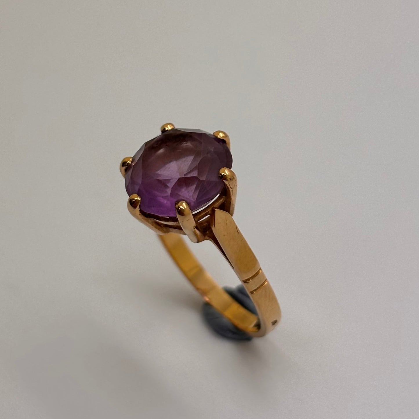 Bague en Or Jaune 18K Taille-52.5