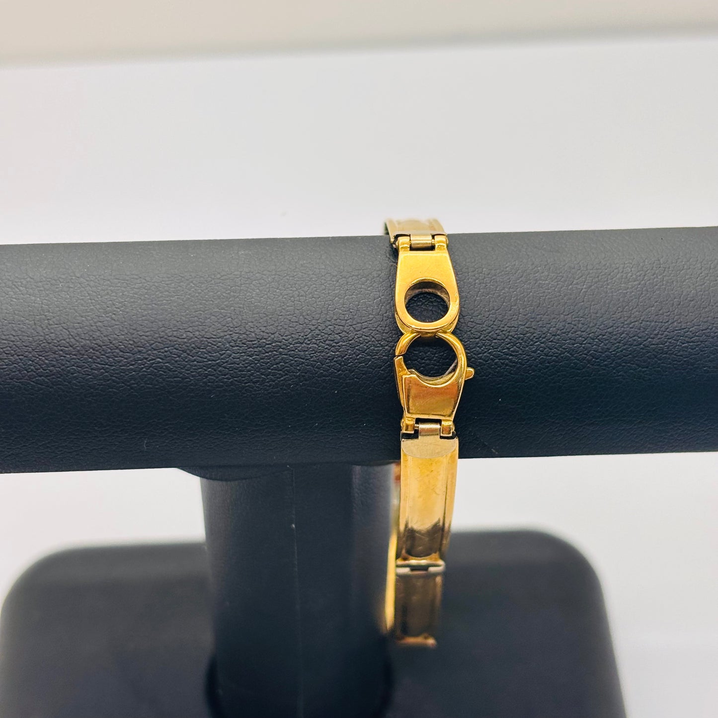 Bracelet gourmette en Or Jaune 18K 12.35 grs