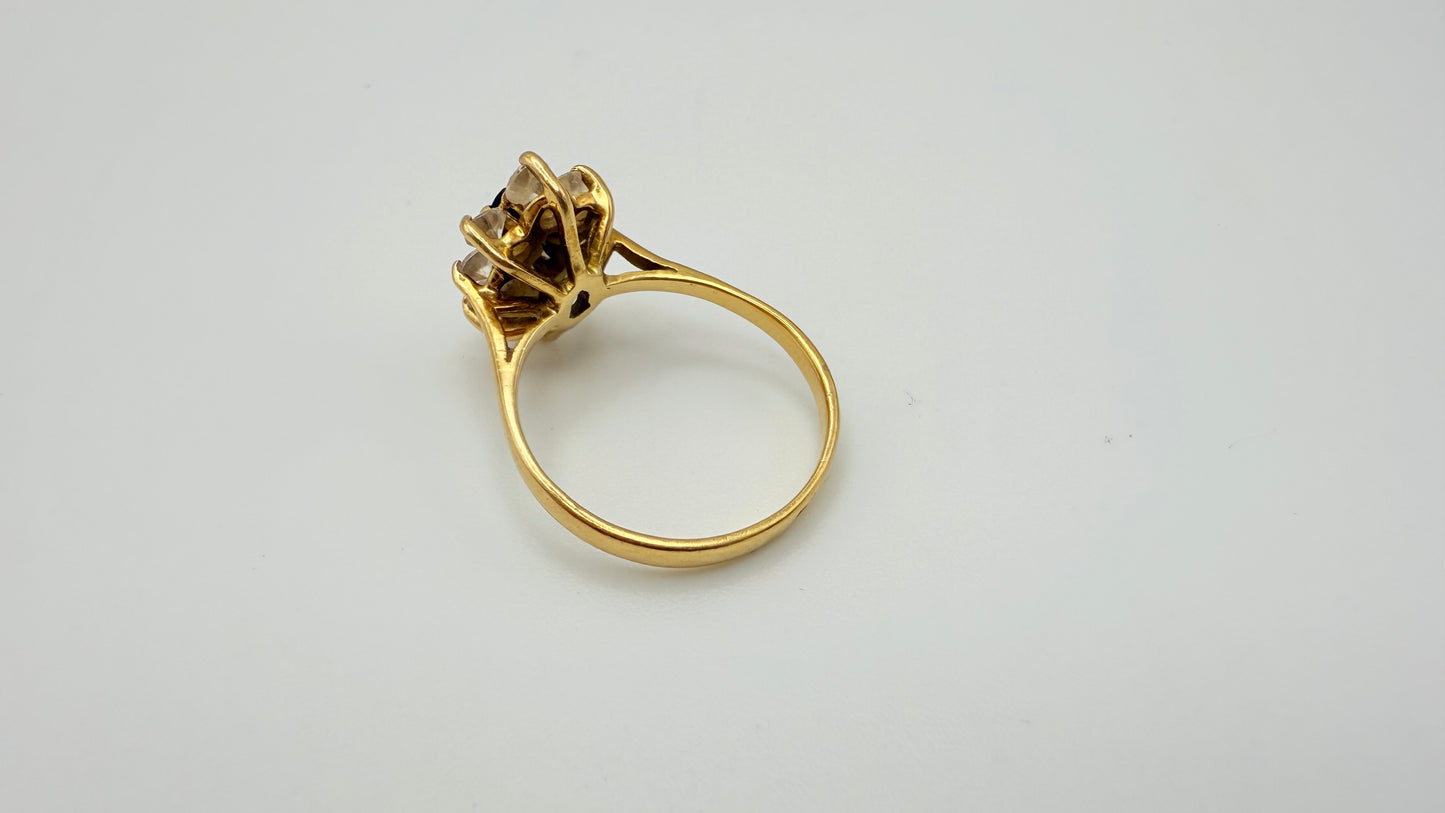 Bague Or Jaune 18K Taille-50