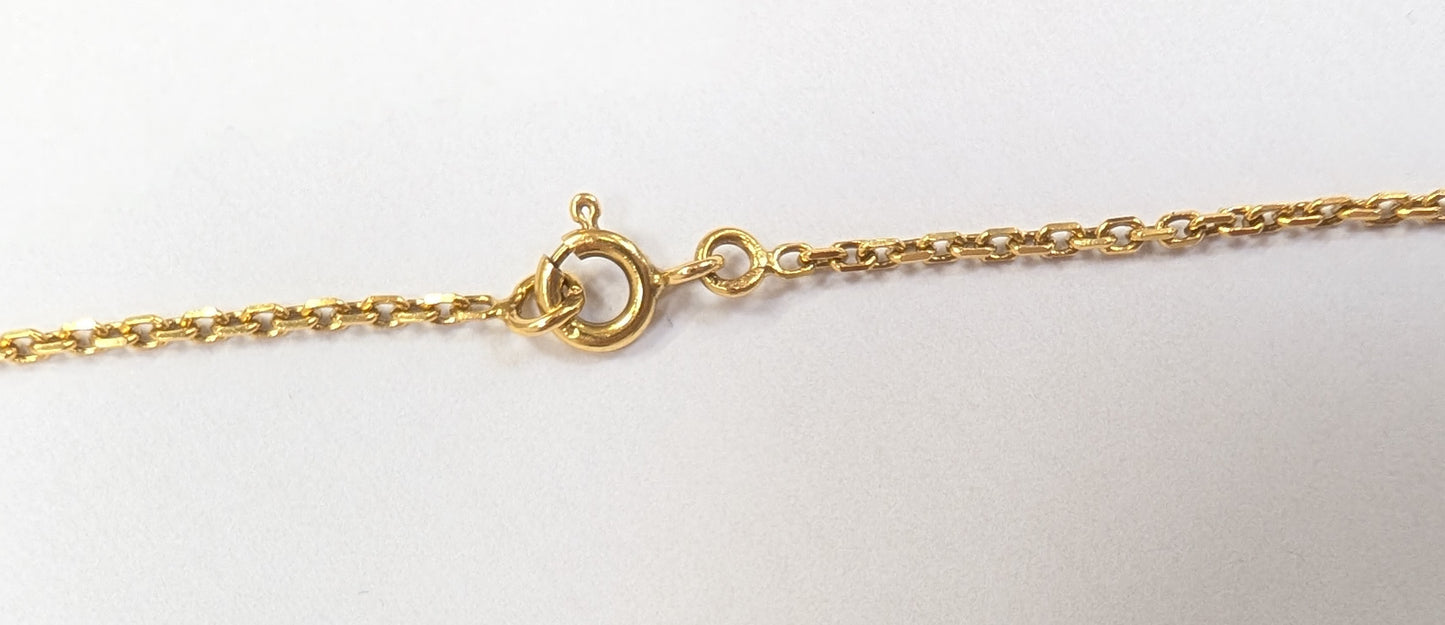 Collier Princesse en Or Jaune 18k 4.94 Grs