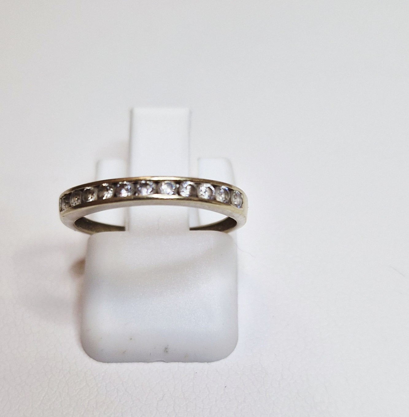 Alliance en or gris 18 carats Taille-48